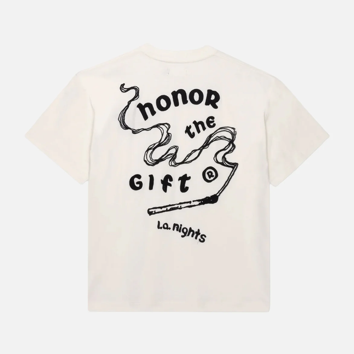 LA NIGHTS TEE - BONE - Image 2