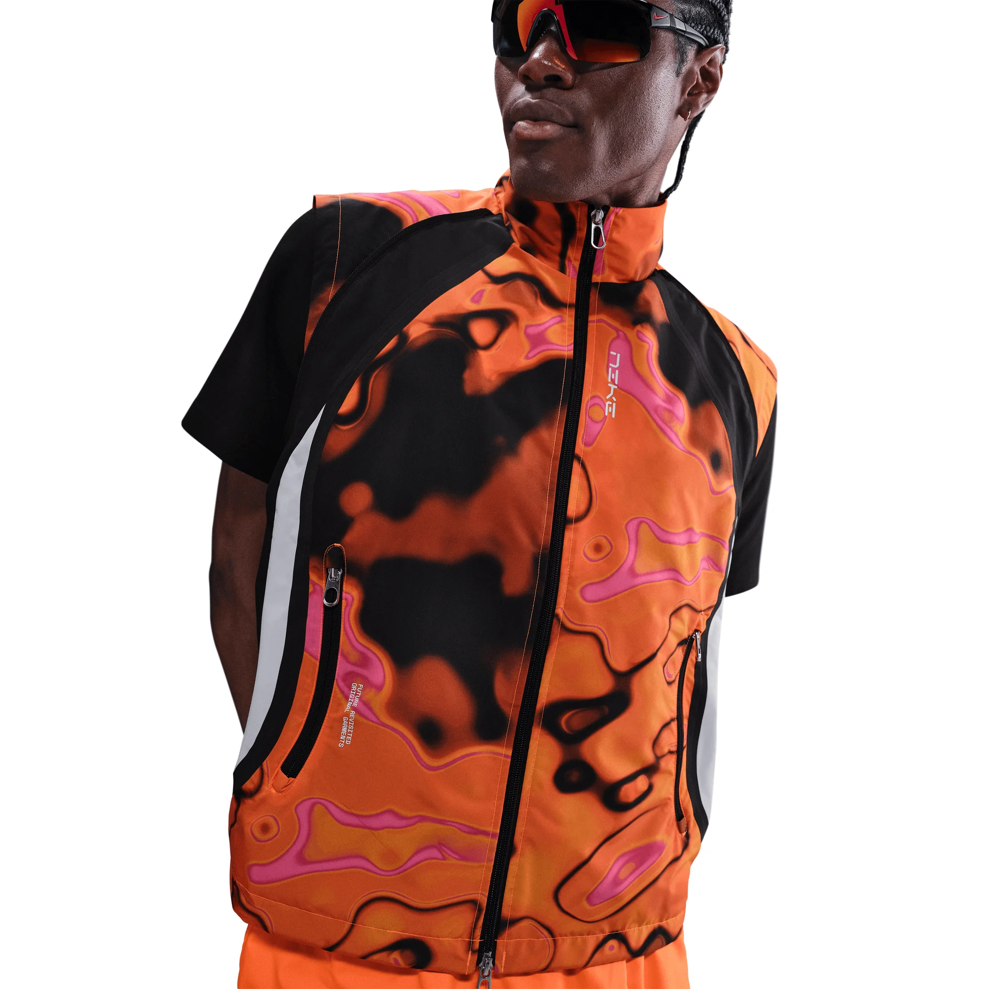 PROJECT F.R.O.G STORM-FIT TRACK JACKET - TOTAL ORANGE - Image 4