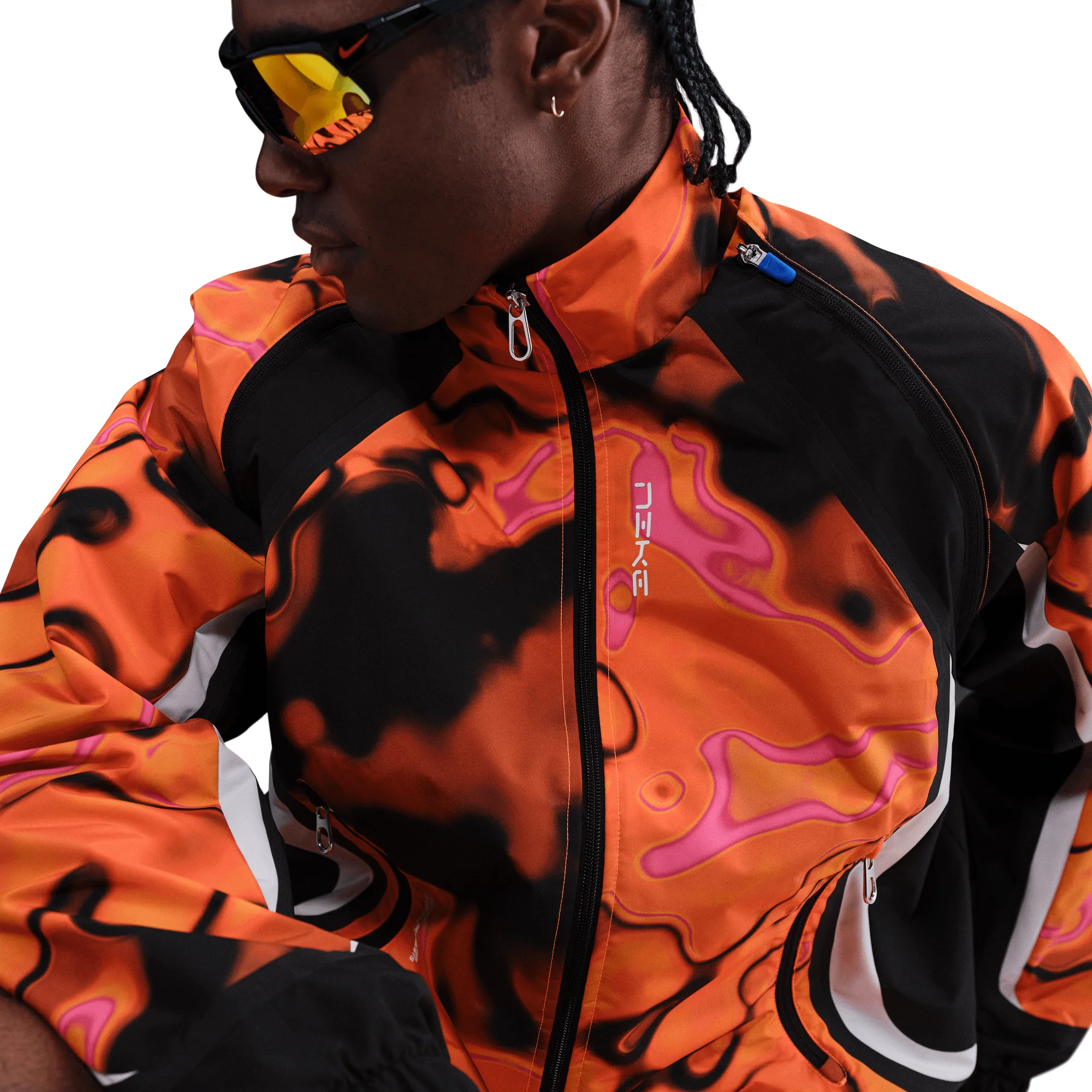 PROJECT F.R.O.G STORM-FIT TRACK JACKET - TOTAL ORANGE - Image 5