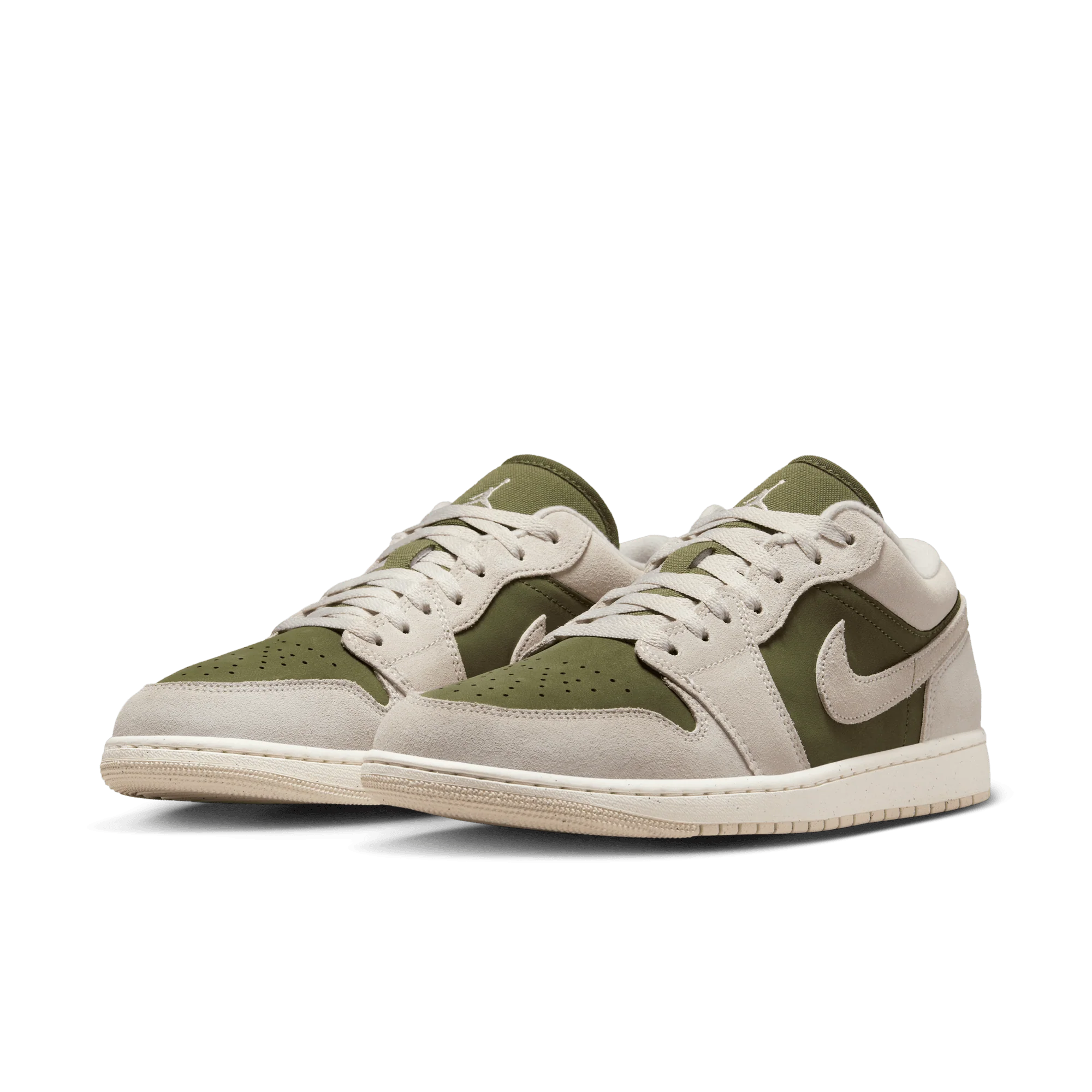 AIR JORDAN 1 LOW SE - MEDIUM OLIVE / LIGHT OREWOOD BROWN - Image 2