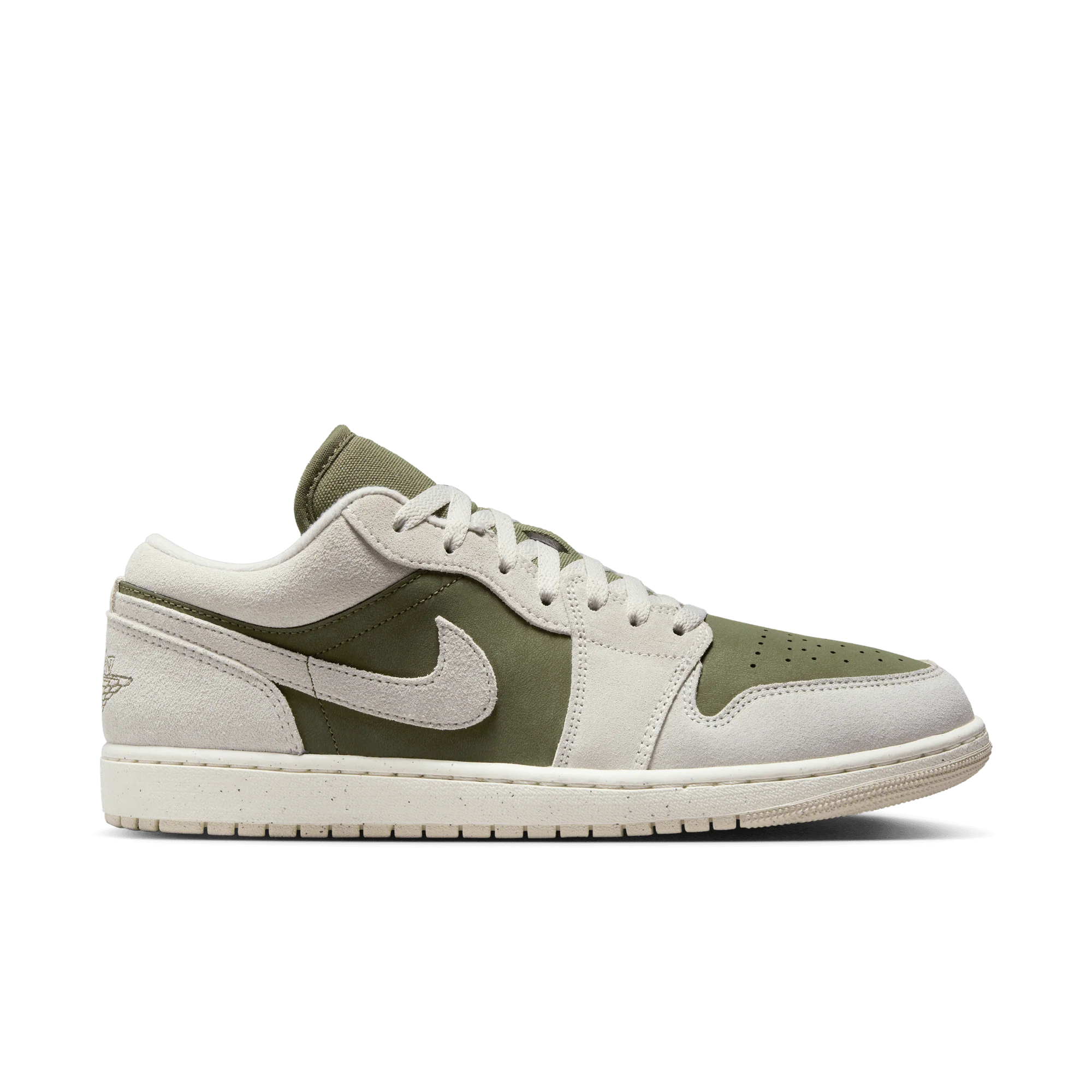 AIR JORDAN 1 LOW SE - MEDIUM OLIVE / LIGHT OREWOOD BROWN - Image 3