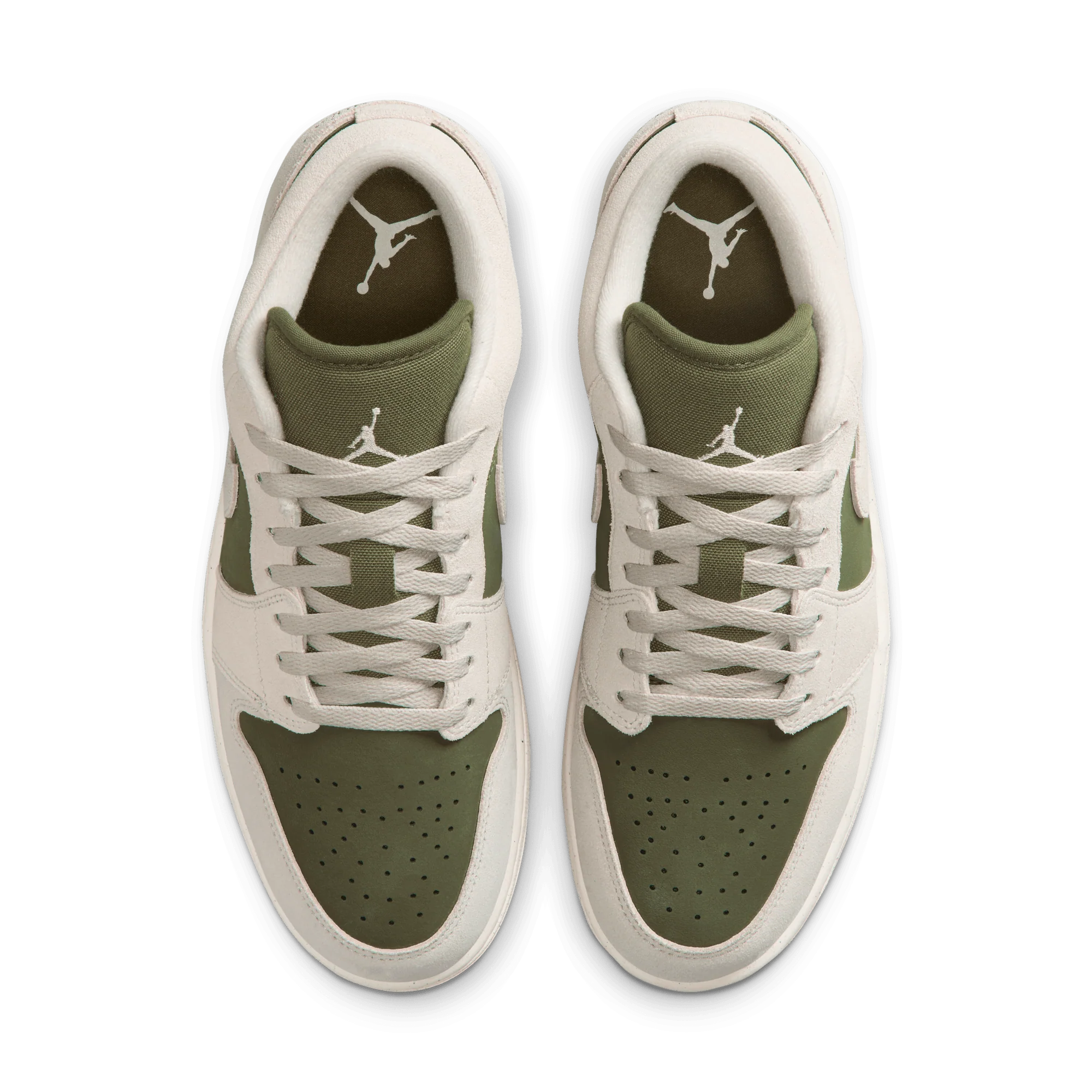 AIR JORDAN 1 LOW SE - MEDIUM OLIVE / LIGHT OREWOOD BROWN - Image 5