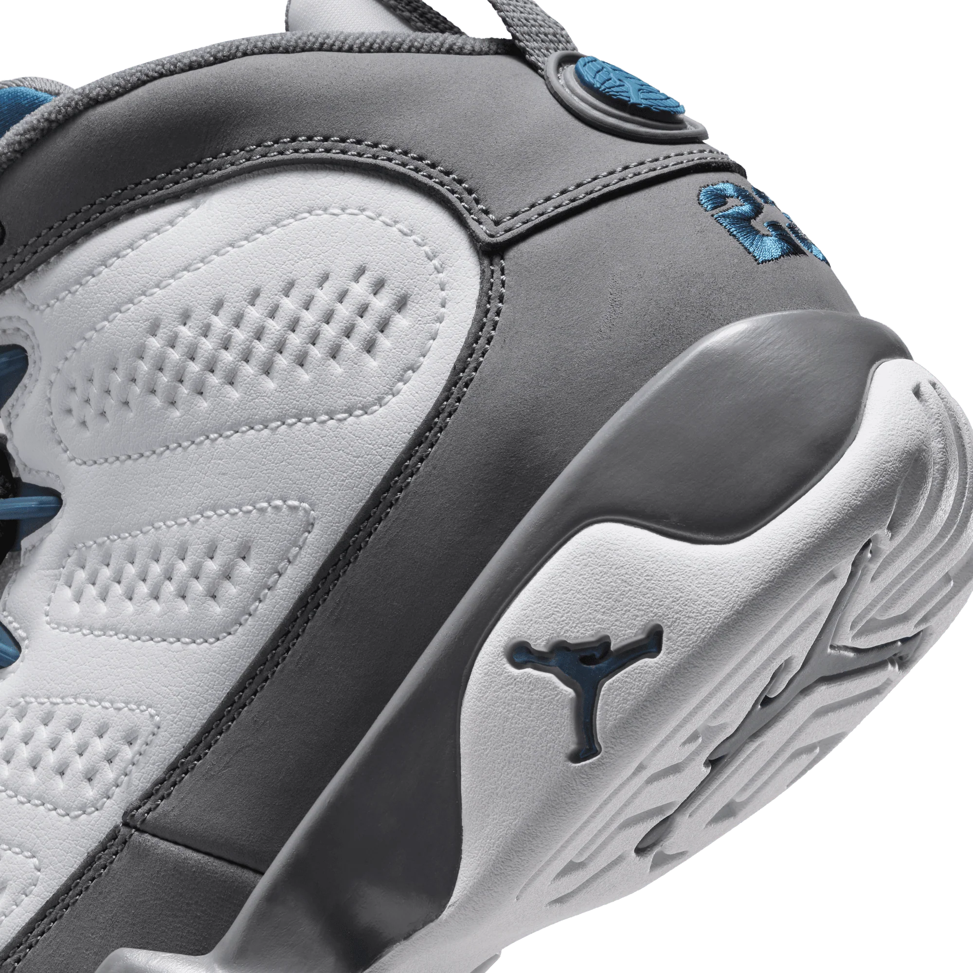 AIR JORDAN 9 RETRO (GS) "FLINT GREY" - Image 8