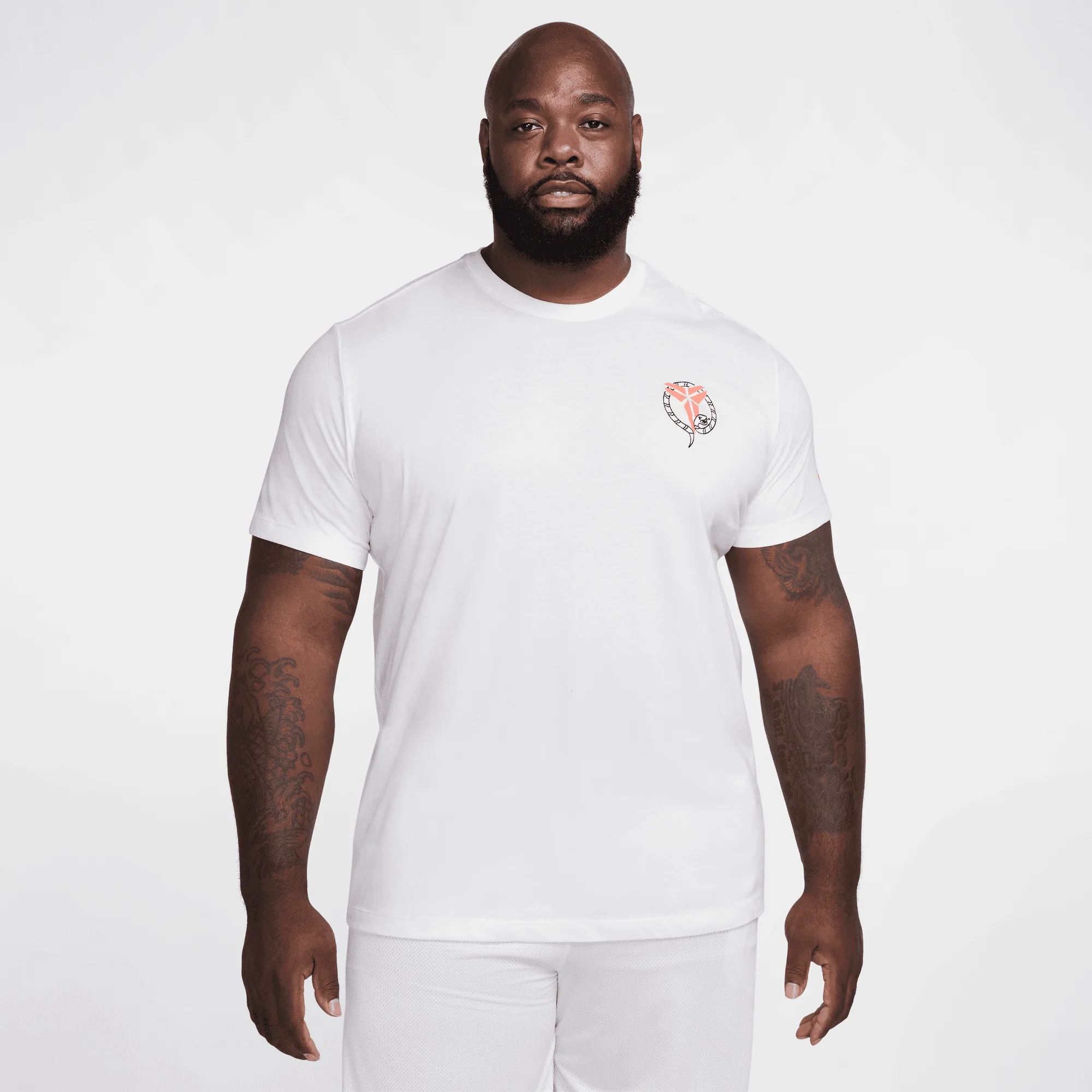 KOBE "STOCKINGS" TEE - WHITE - Image 7
