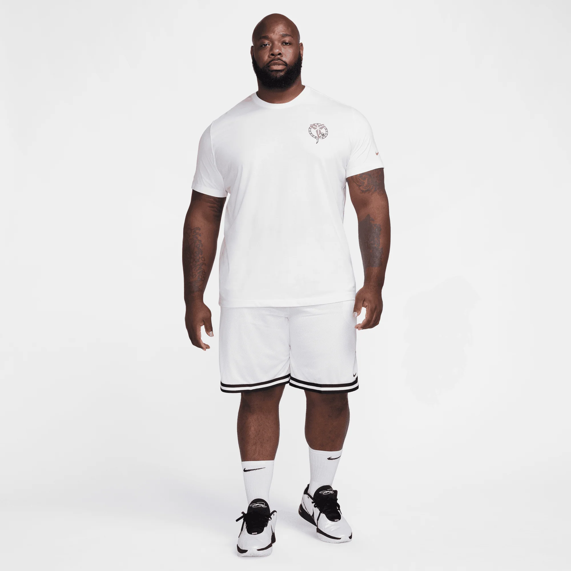 KOBE "STOCKINGS" TEE - WHITE - Image 9