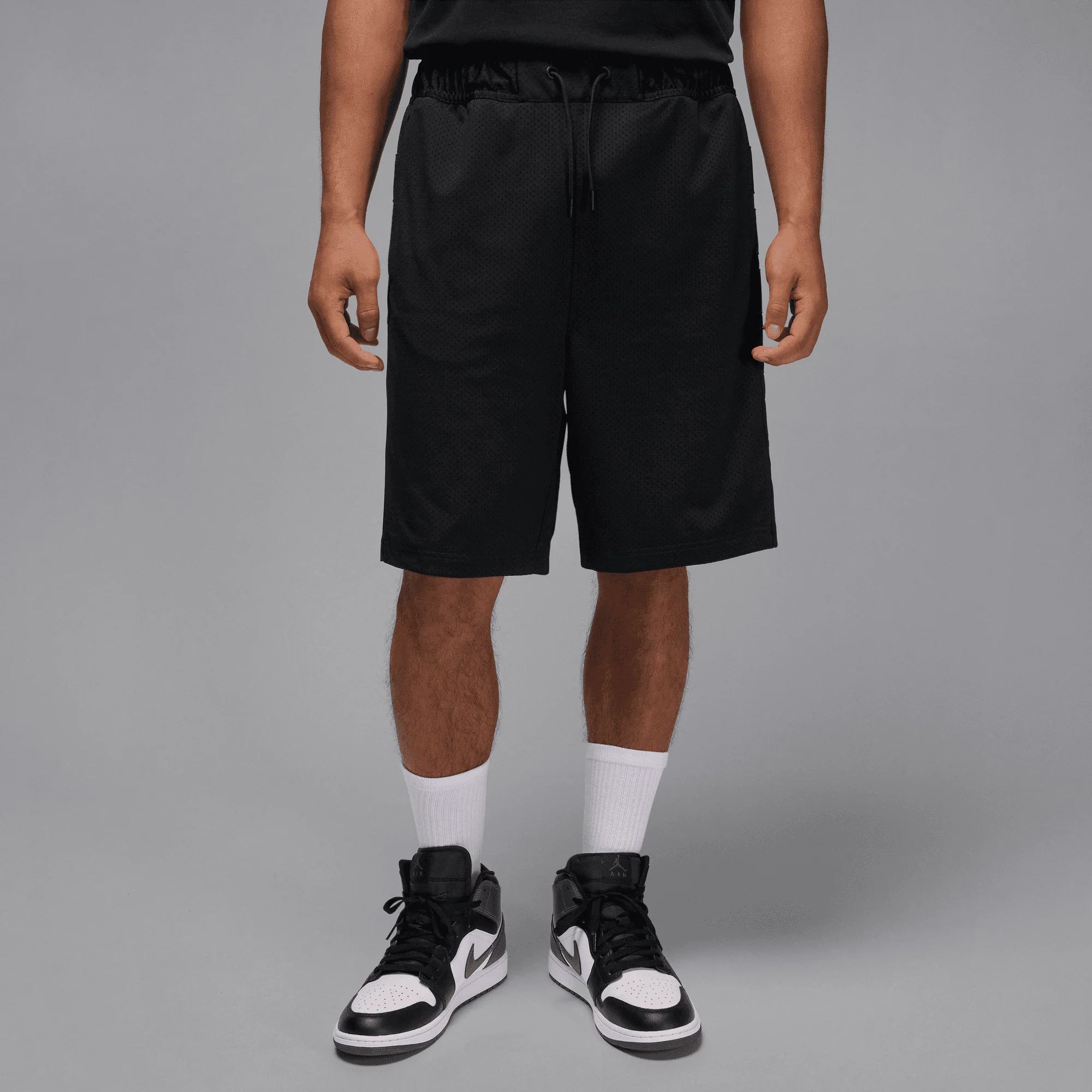 INFINITE ARCHIVES X JORDAN CAT SCRATCH SHORTS - BLACK - Image 4