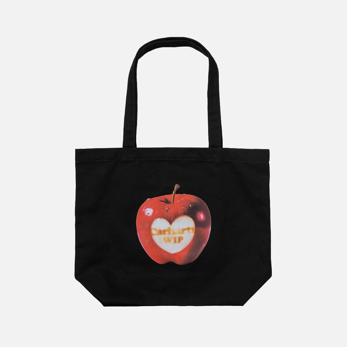 CANVAS GRAPHIC TOTE - BLACK SPOILED PRINT - Image 2