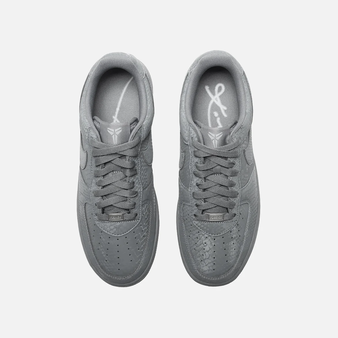 KOBE BRYANT X NIKE AIR FORCE 1 LOW "COOL GREY" - Image 3