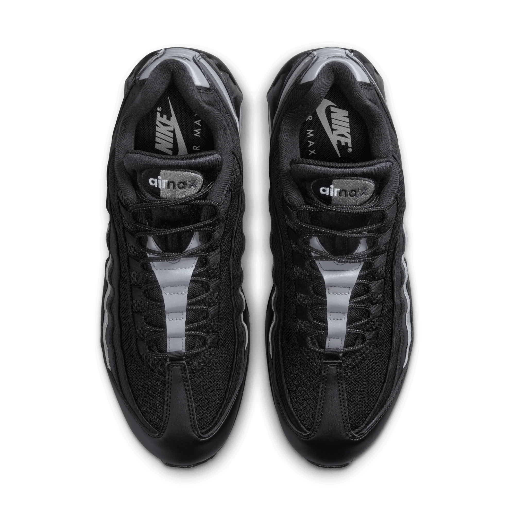 AIR MAX 95 OG - BLACK / METALLIC SILVER - Image 5