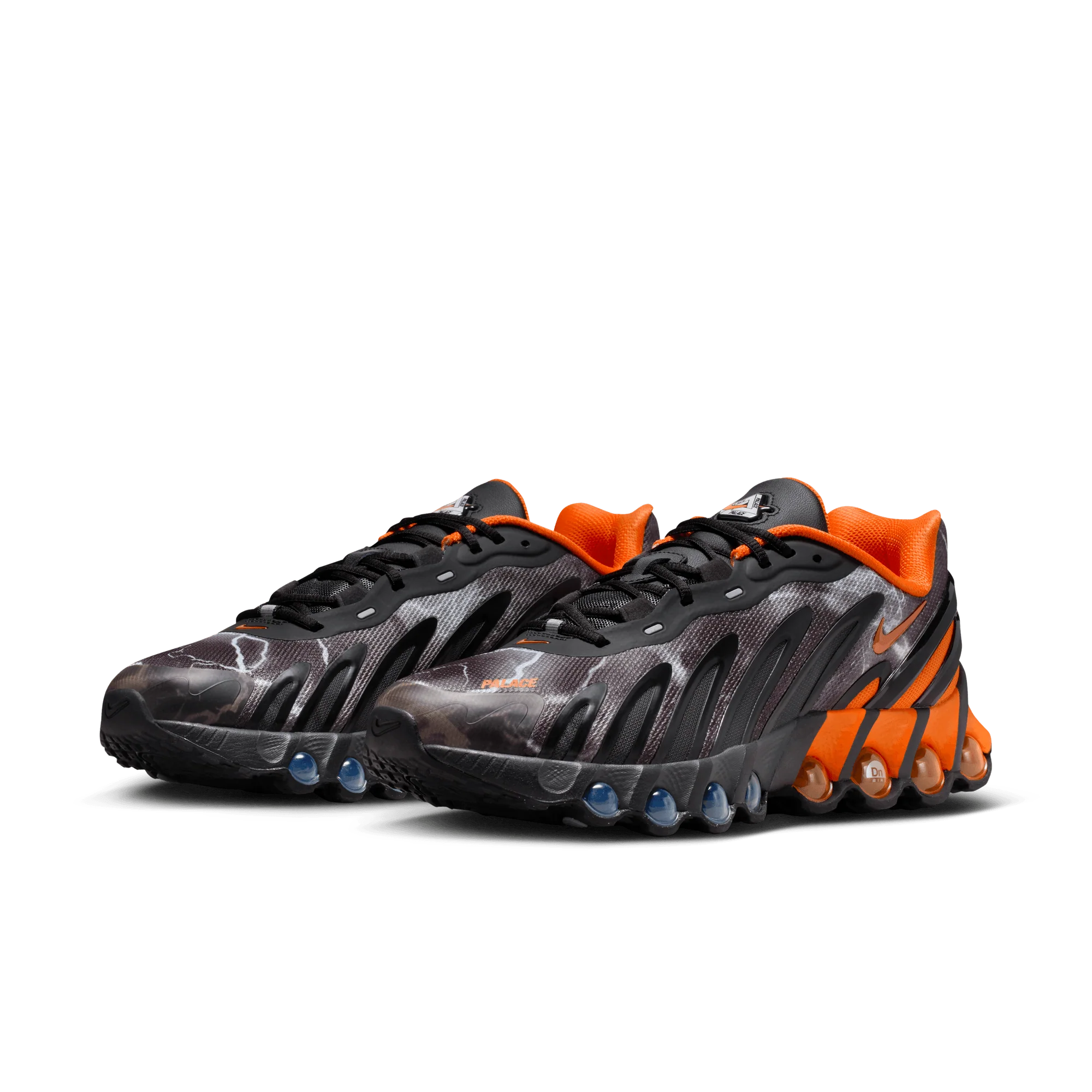 PALACE X NIKE AIR MAX DN8 SP "BLACK / SAFETY ORANGE" - Image 2