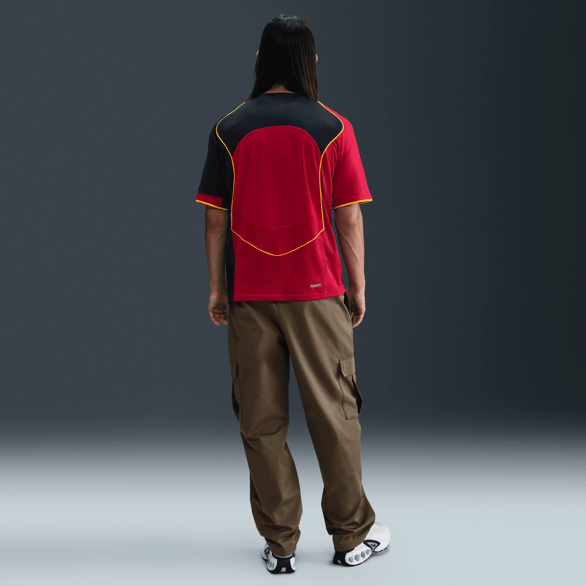 TOTAL 90 DRI-FIT SOCCER JERSEY - GYM RED / MIDNIGHT NAVY - Image 5