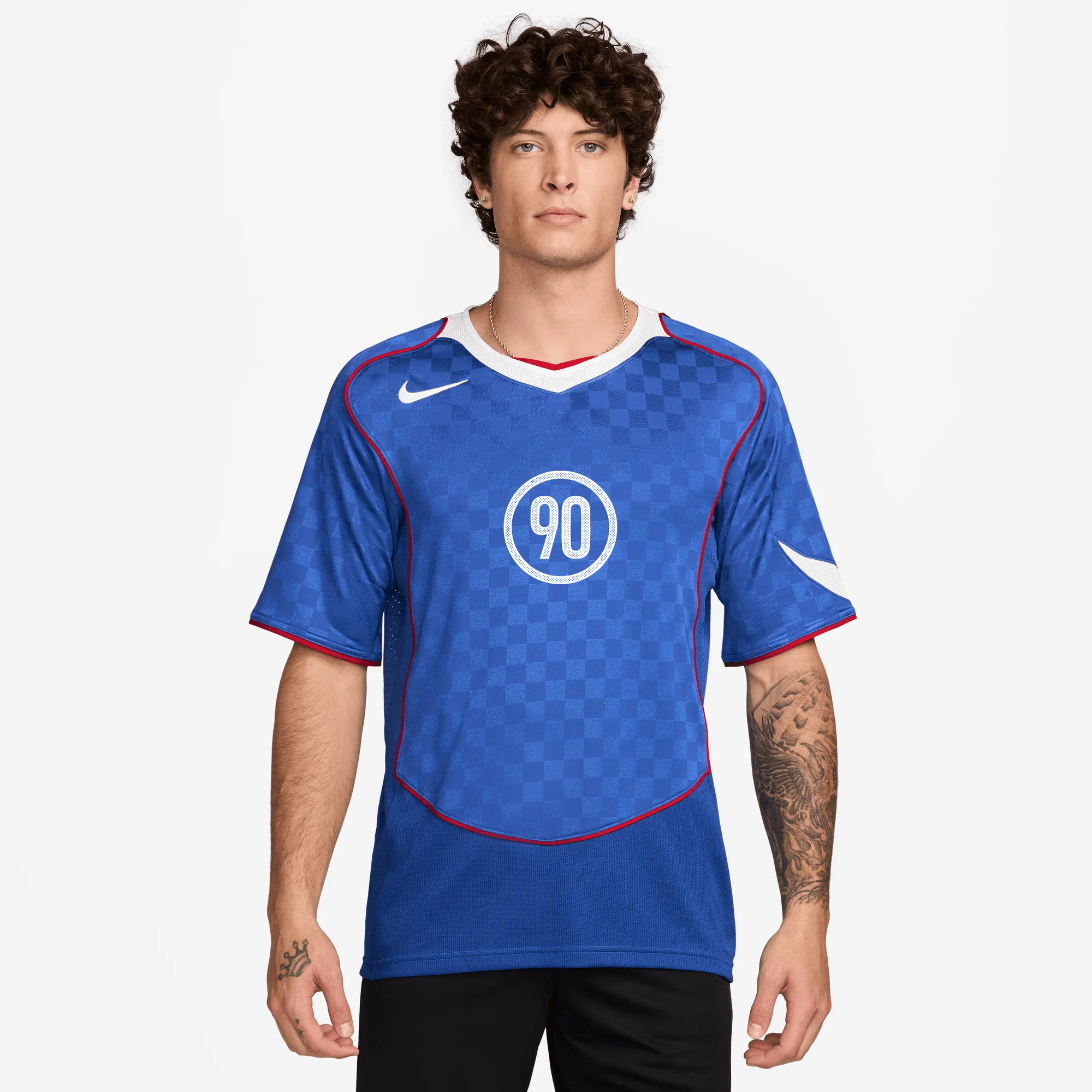 TOTAL 90 DRI-FIT SOCCER JERSEY - GAME ROYAL