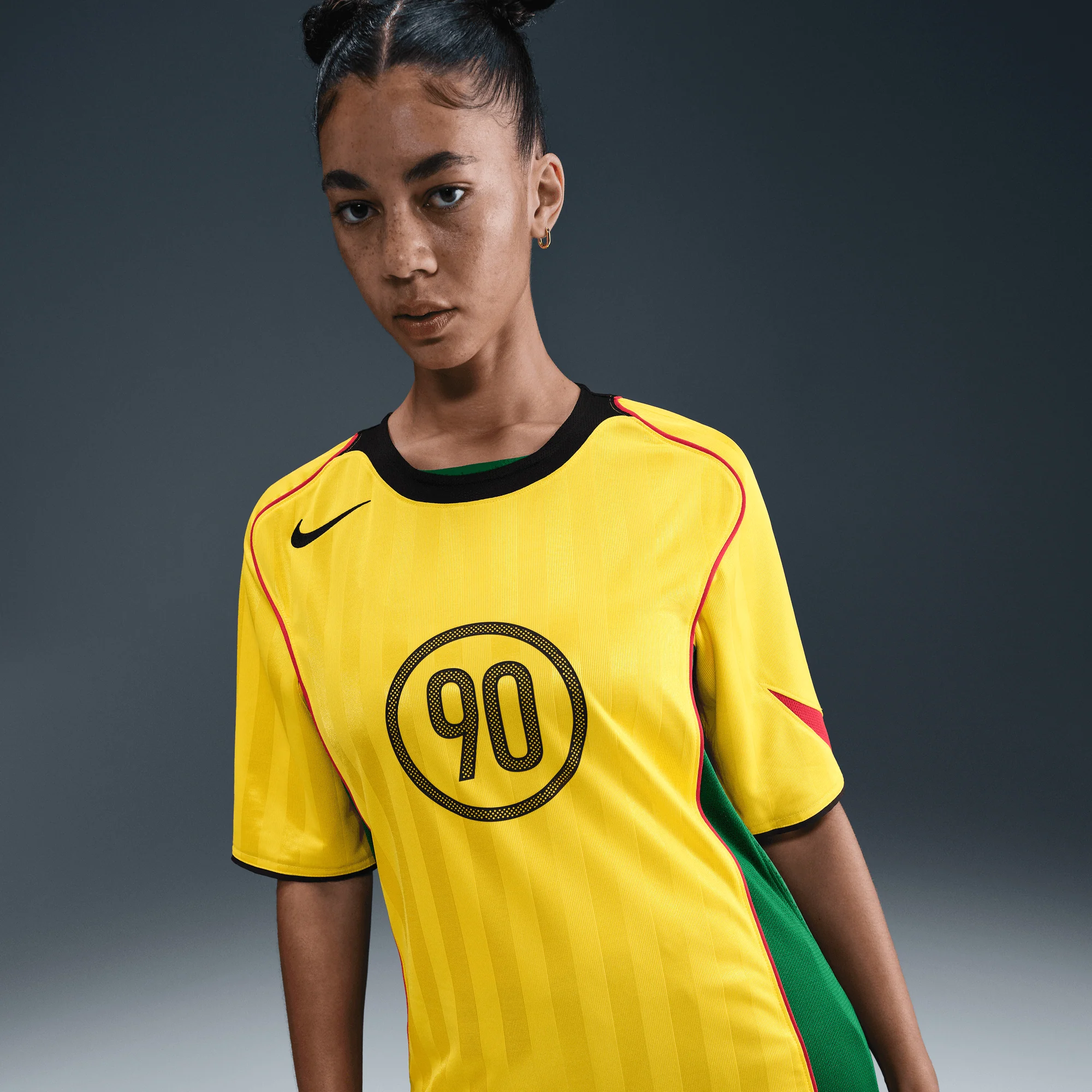 TOTAL 90 DRI-FIT SOCCER JERSEY - TOUR YELLOW - Image 7