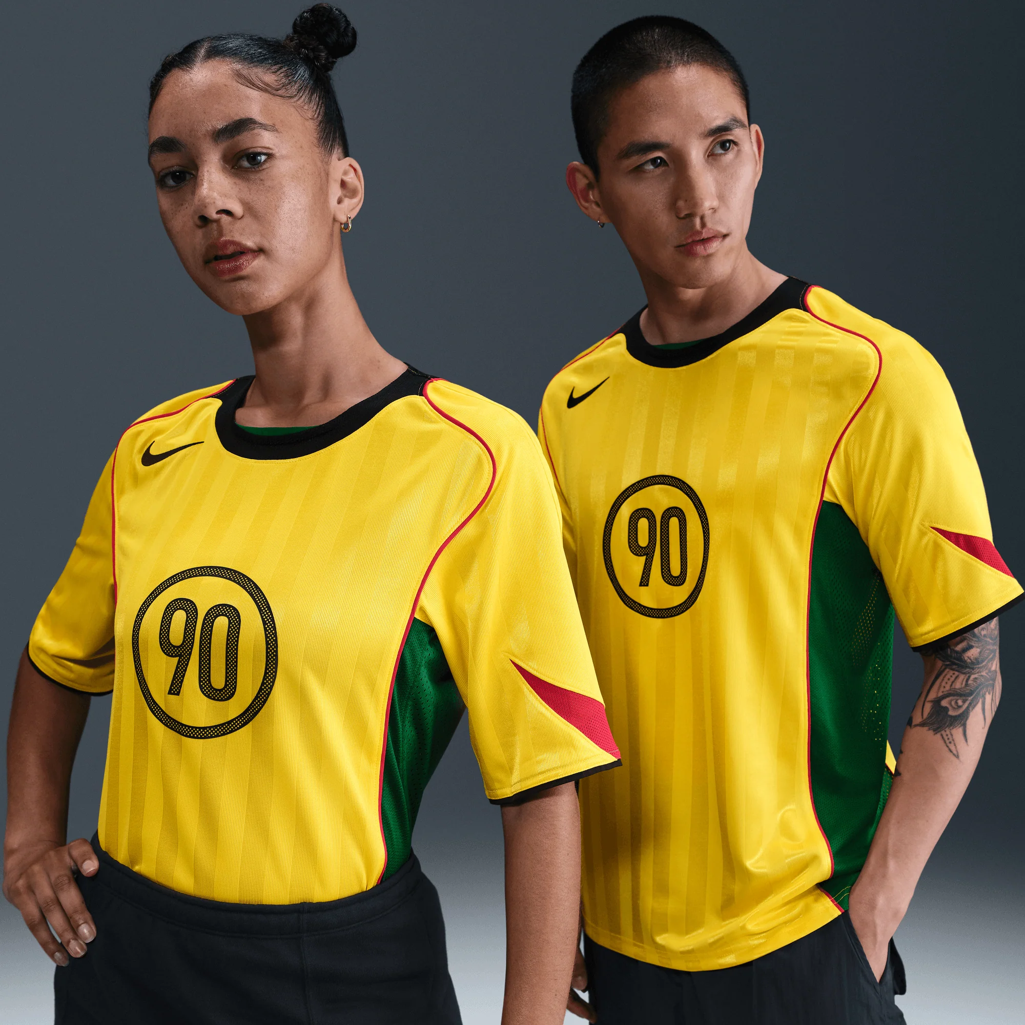 TOTAL 90 DRI-FIT SOCCER JERSEY - TOUR YELLOW - Image 8
