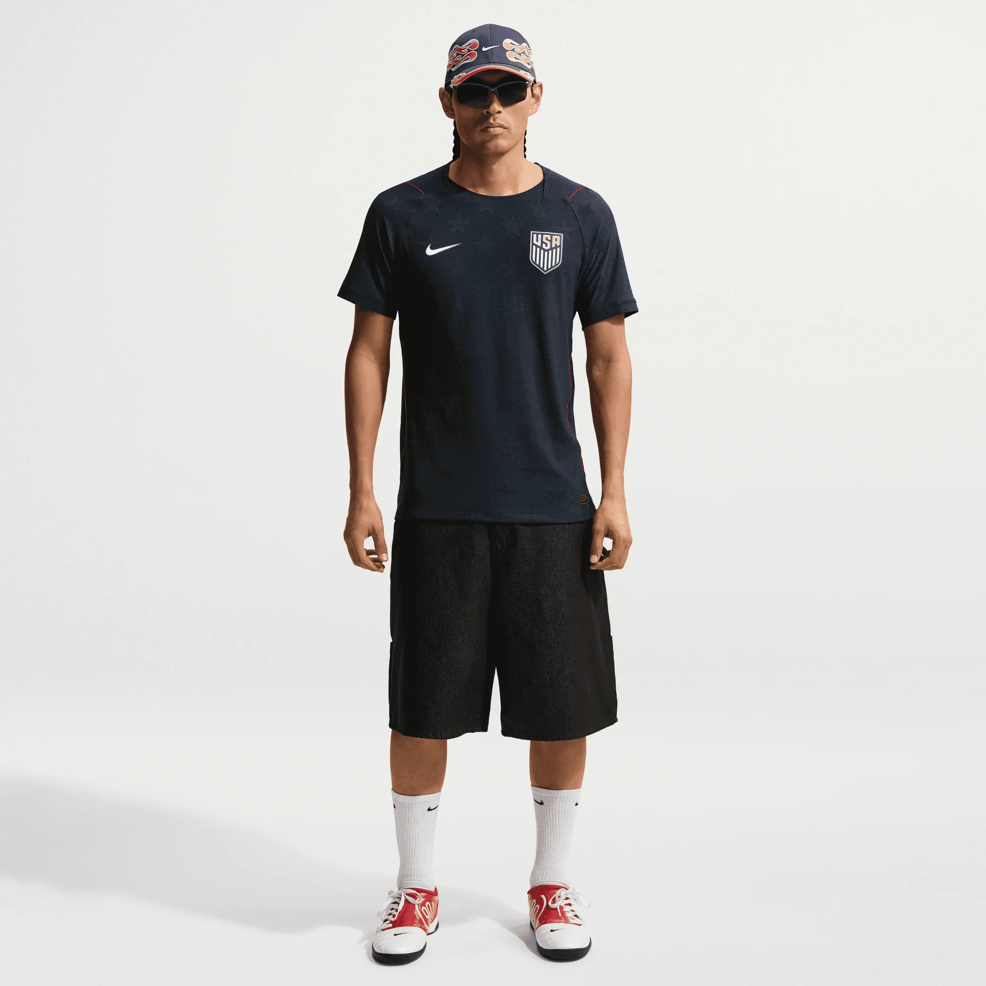 USMNT 2026 AWAY JERSEY - OBSIDIAN / PURE PLATINUM - Image 6