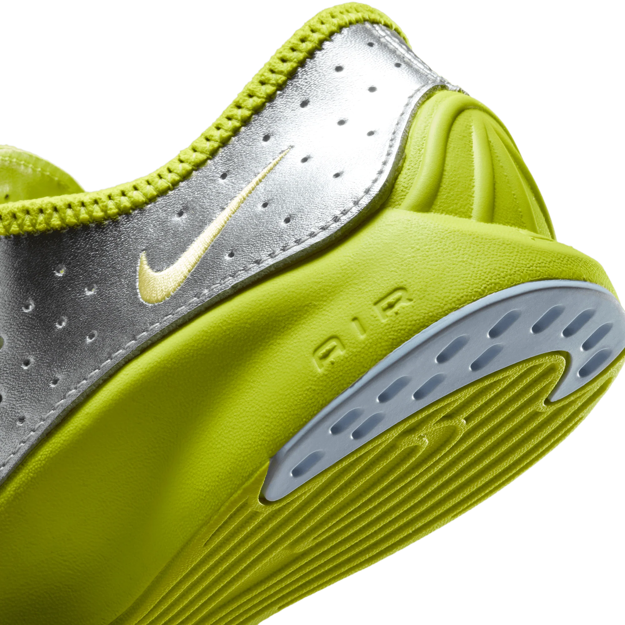 WMNS AIR SUPERFLY - CYBER / METALLIC SILVER - Image 8