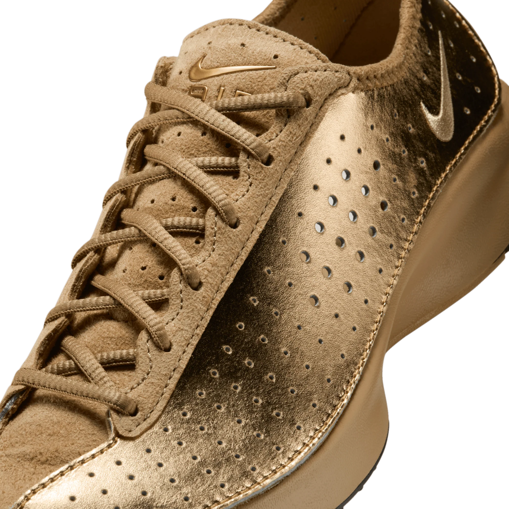 WMNS AIR SUPERFLY "METALLIC GOLD" - Image 7