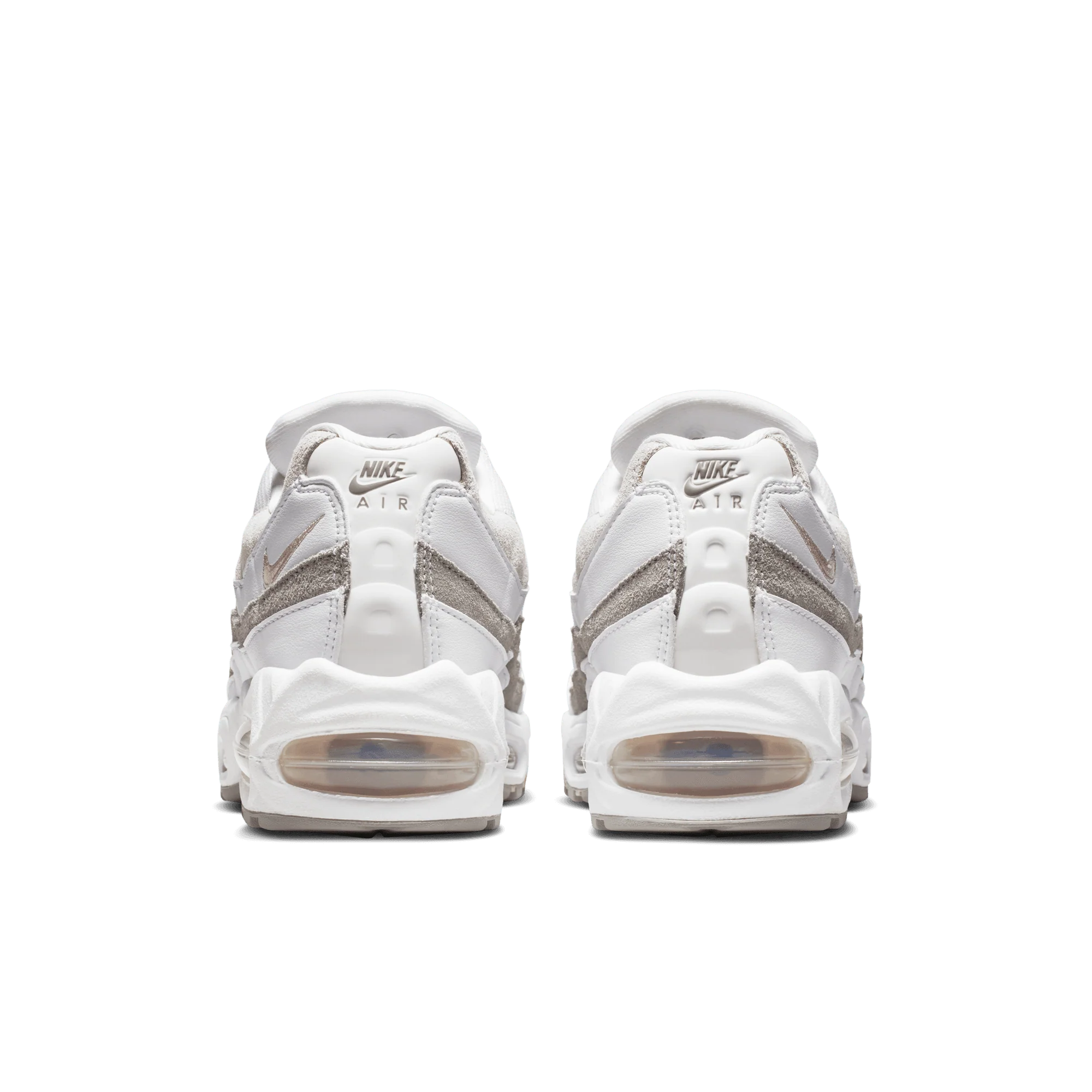 WMNS AIR MAX 95 OG - WHITE / SILT RED - Image 4