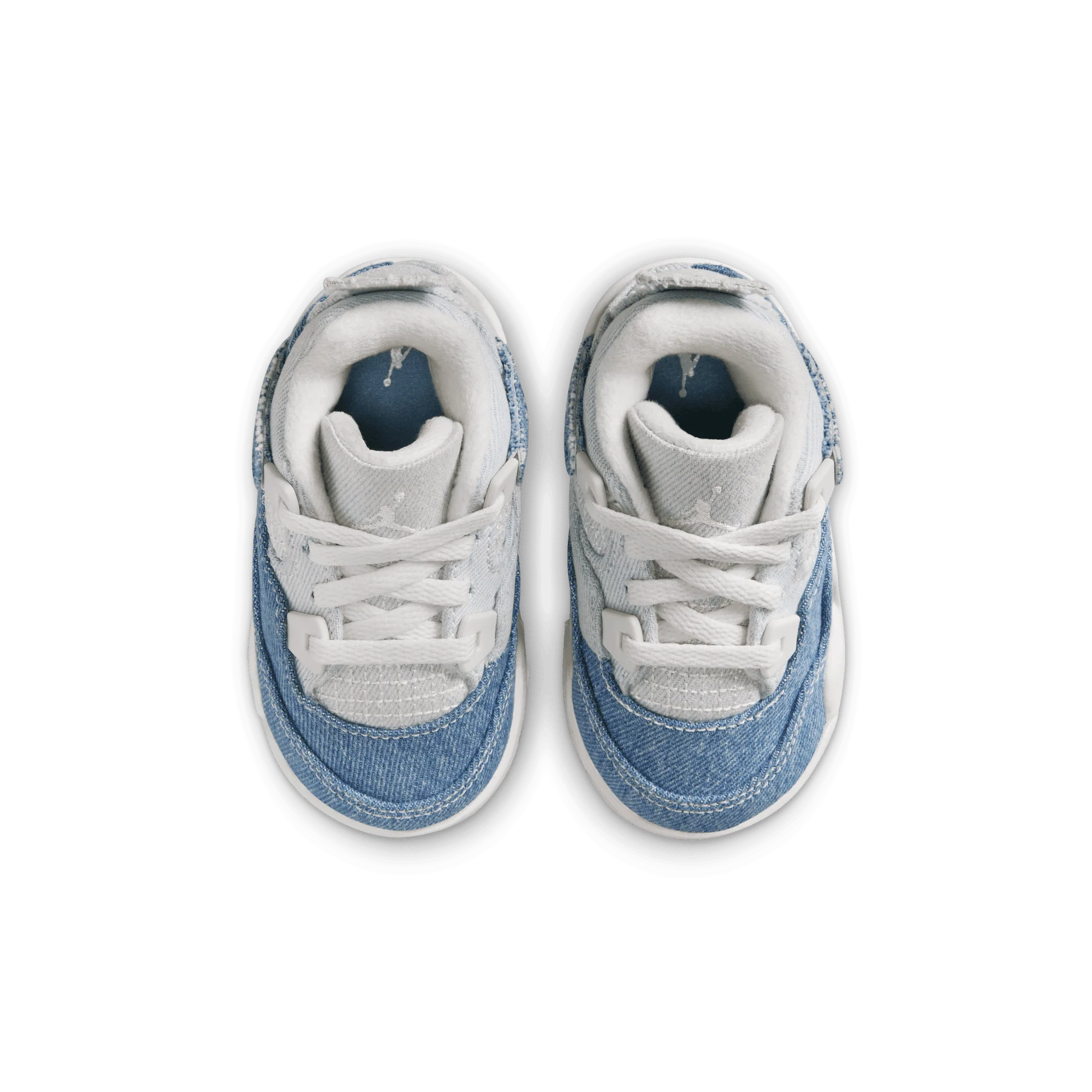 JORDAN 4 RETRO (TD) "DENIM WORN BLUE" - Image 5