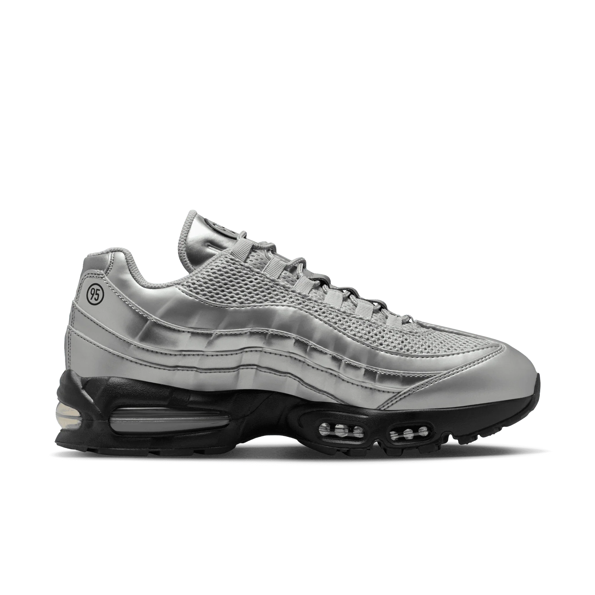 AIR MAX 95 BIG BUBBLE SE "TOTAL 90" - METALLIC SILVER - Image 3