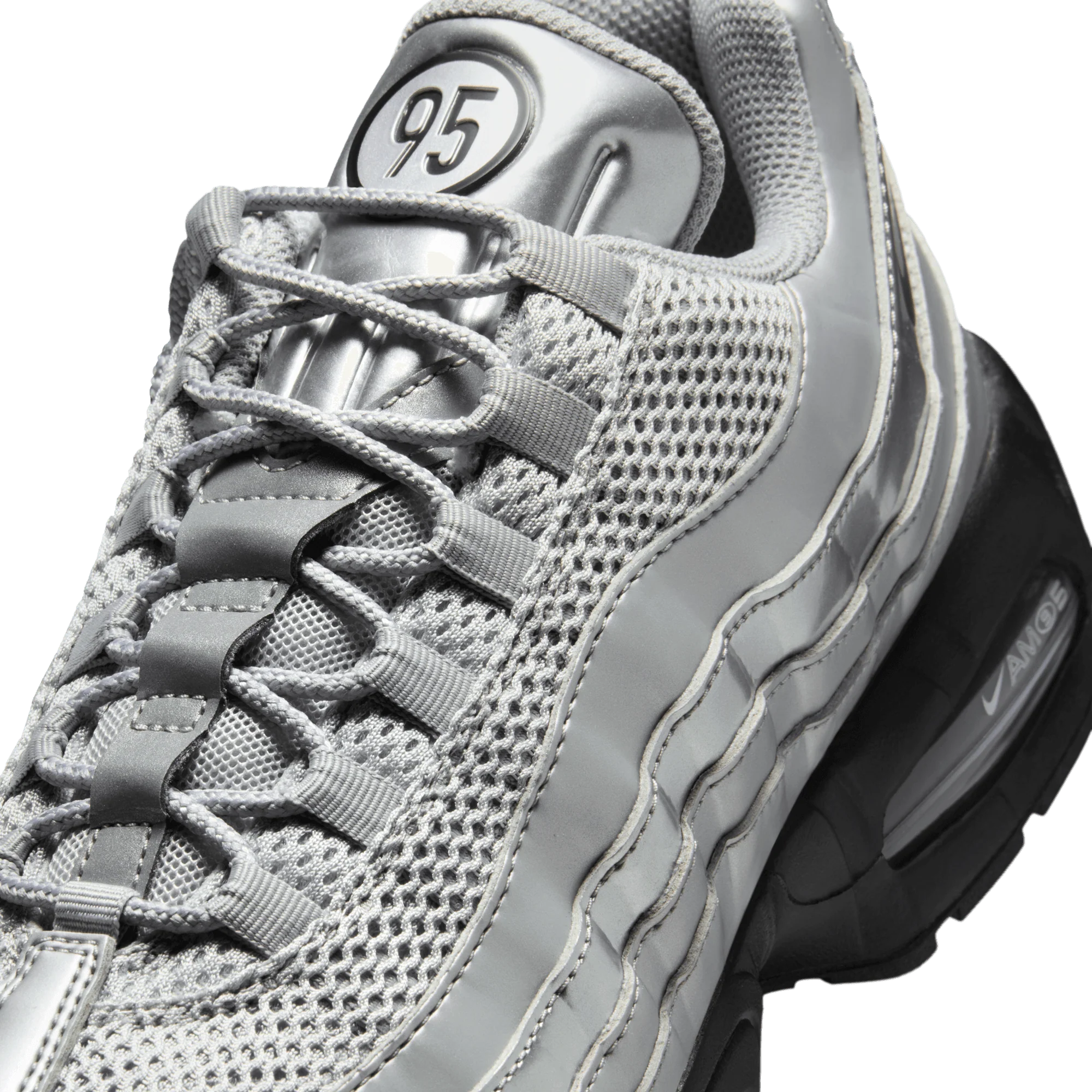 AIR MAX 95 BIG BUBBLE SE "TOTAL 90" - METALLIC SILVER - Image 7
