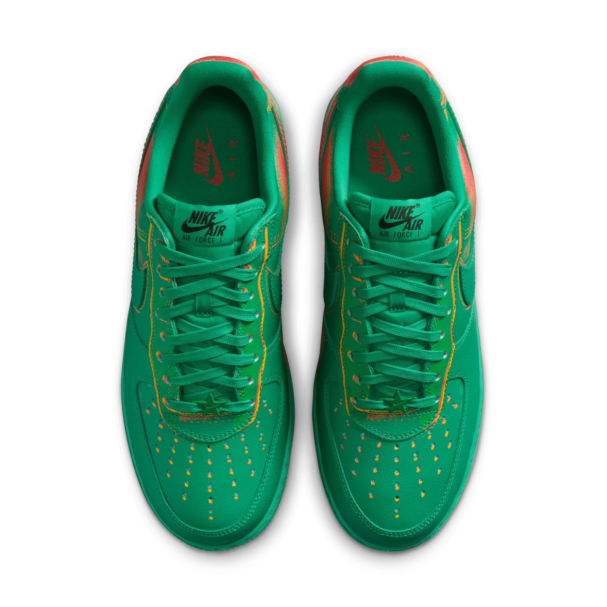AIR FORCE 1 LOW RETRO "HEAT MAP" - STADIUM GREEN / LASER ORANGE - Image 5