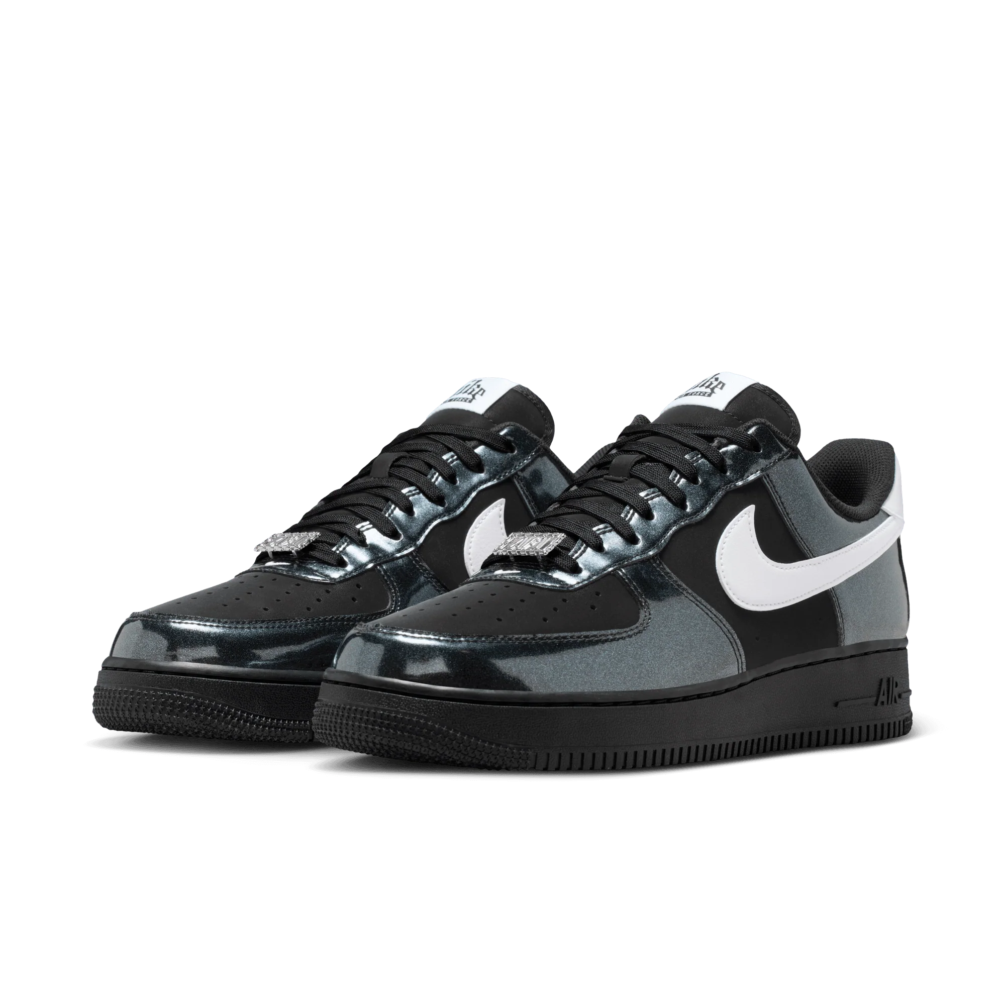 AIR FORCE 1 `07 LV8 "GLAM ROCK" - BLACK - Image 2