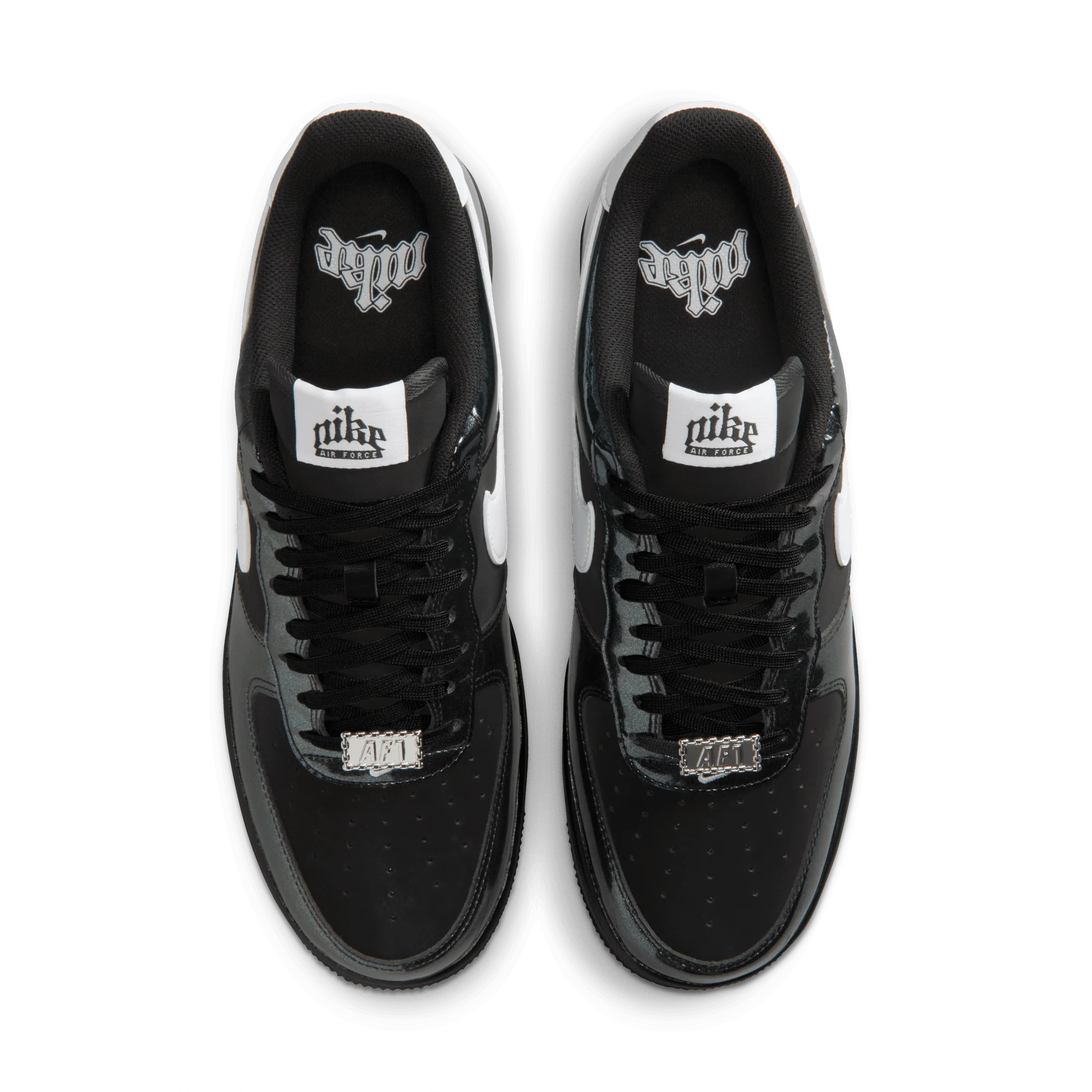 AIR FORCE 1 `07 LV8 "GLAM ROCK" - BLACK - Image 5