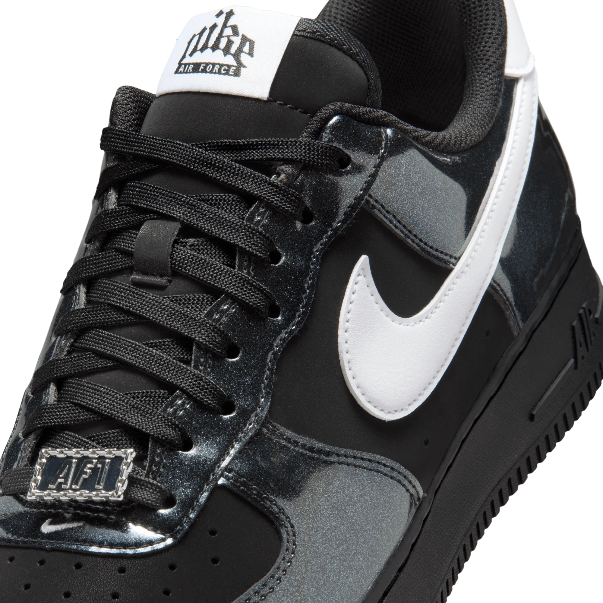 AIR FORCE 1 `07 LV8 "GLAM ROCK" - BLACK - Image 7