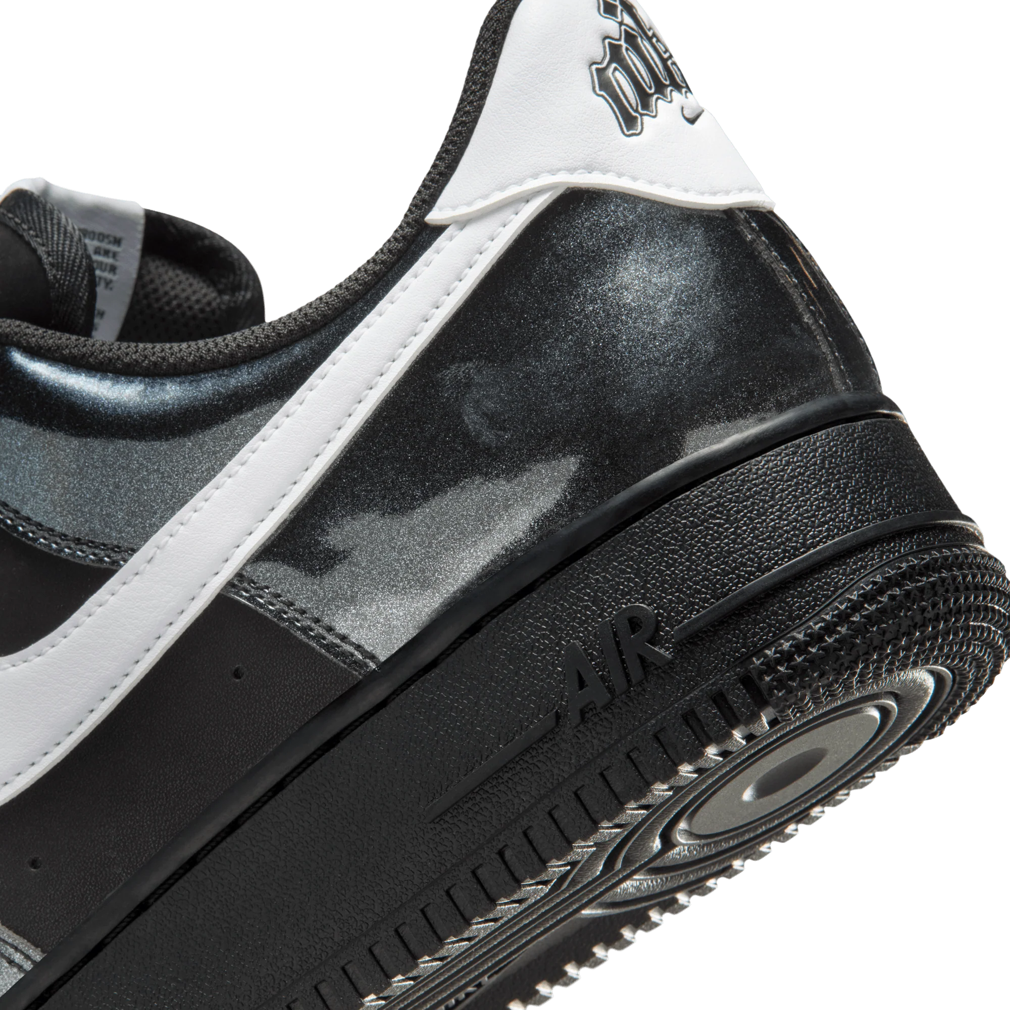 AIR FORCE 1 `07 LV8 "GLAM ROCK" - BLACK - Image 9