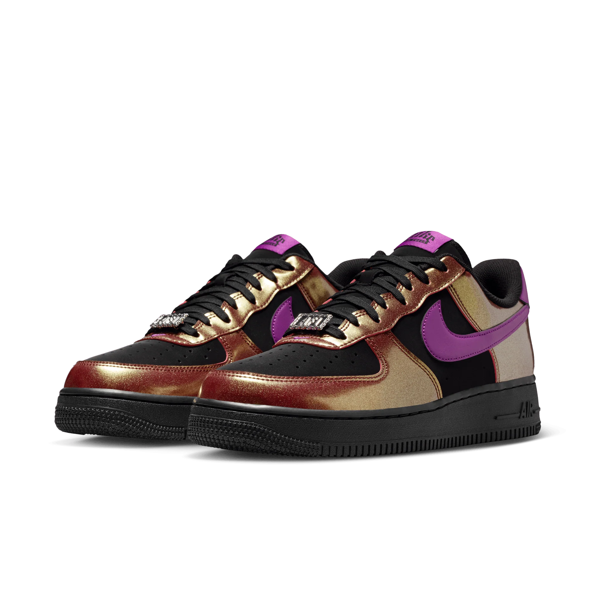 AIR FORCE 1 `07 LV8 "GLAM ROCK" - GOLD - Image 2