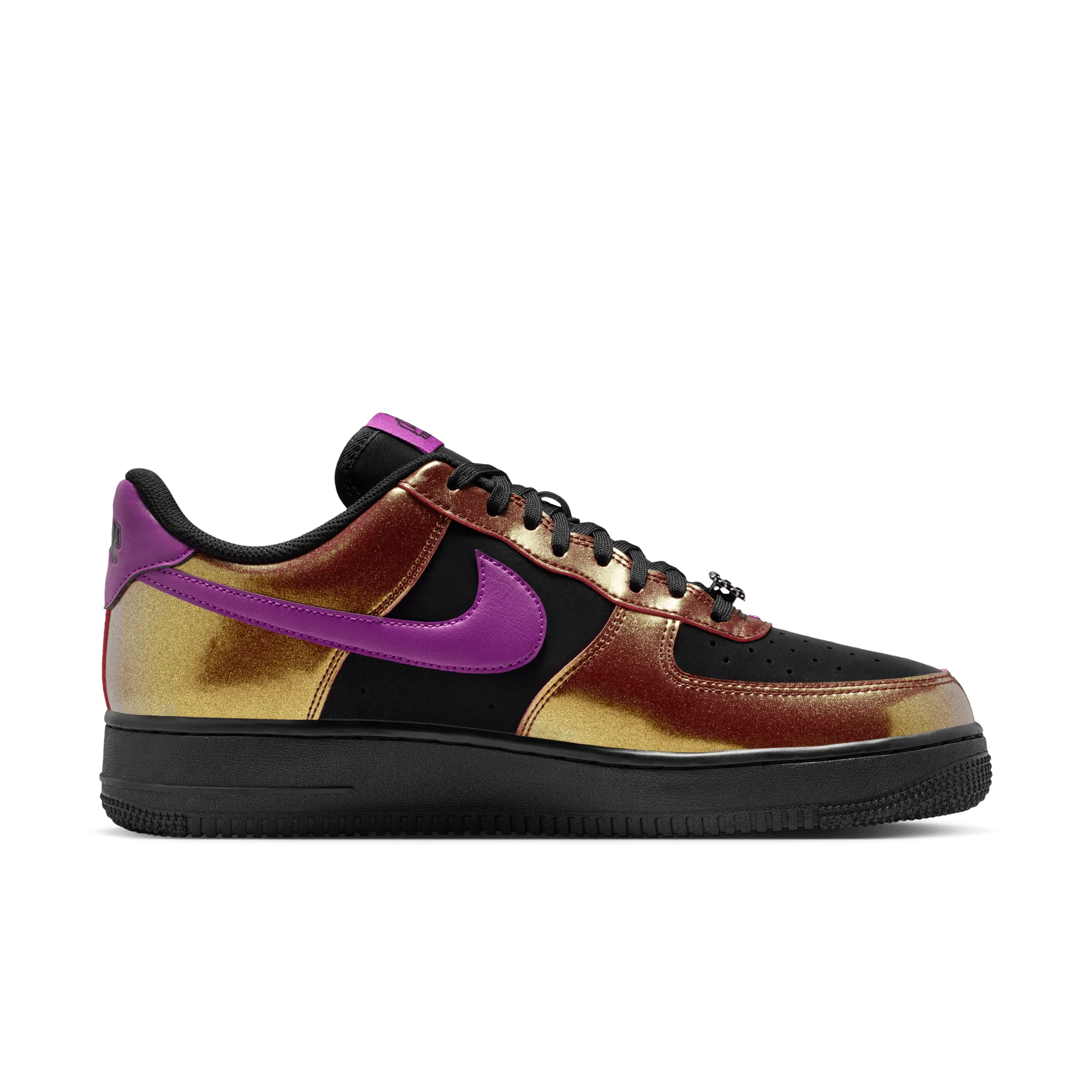 AIR FORCE 1 `07 LV8 "GLAM ROCK" - GOLD - Image 3