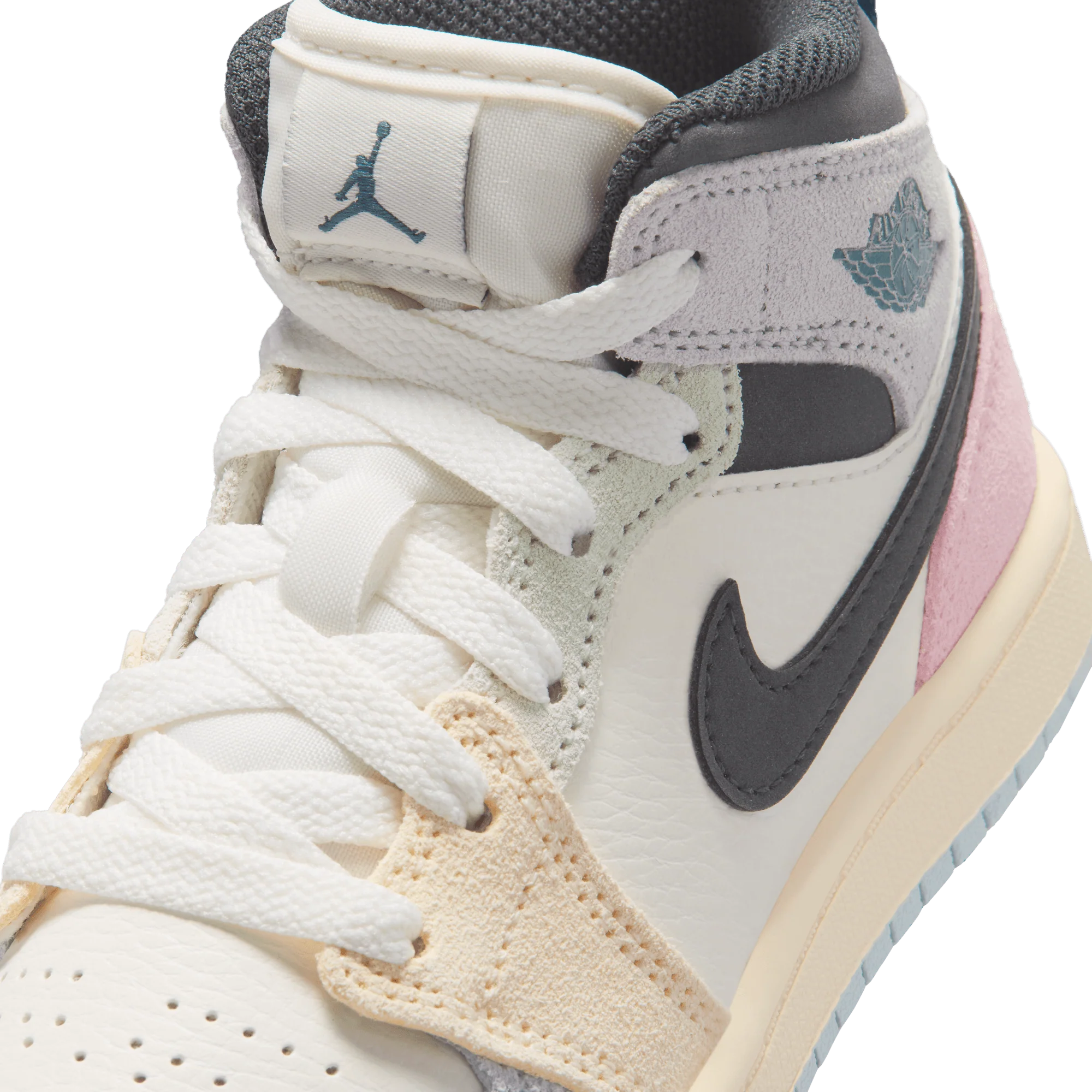 JORDAN 1 MID SE (PS) "SAIL / ICED JADE" - Image 7