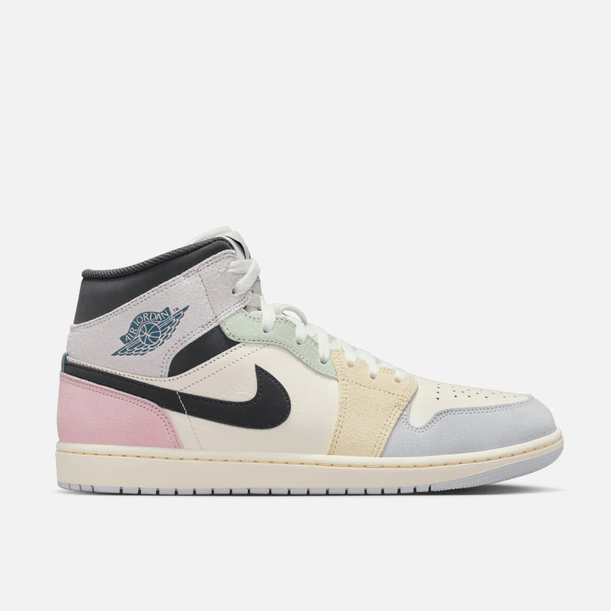 AIR JORDAN 1 MID SE "SAIL / ICED JADE"