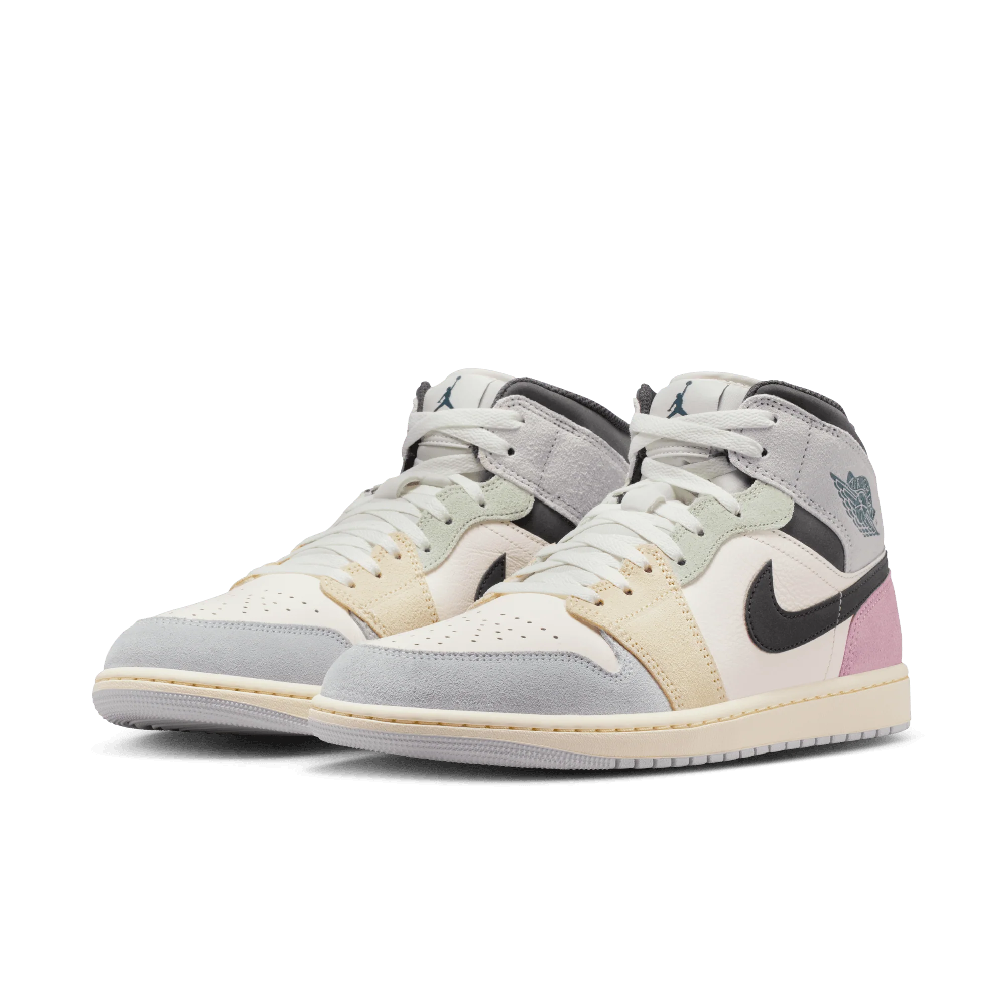 AIR JORDAN 1 MID SE "SAIL / ICED JADE" - Image 2