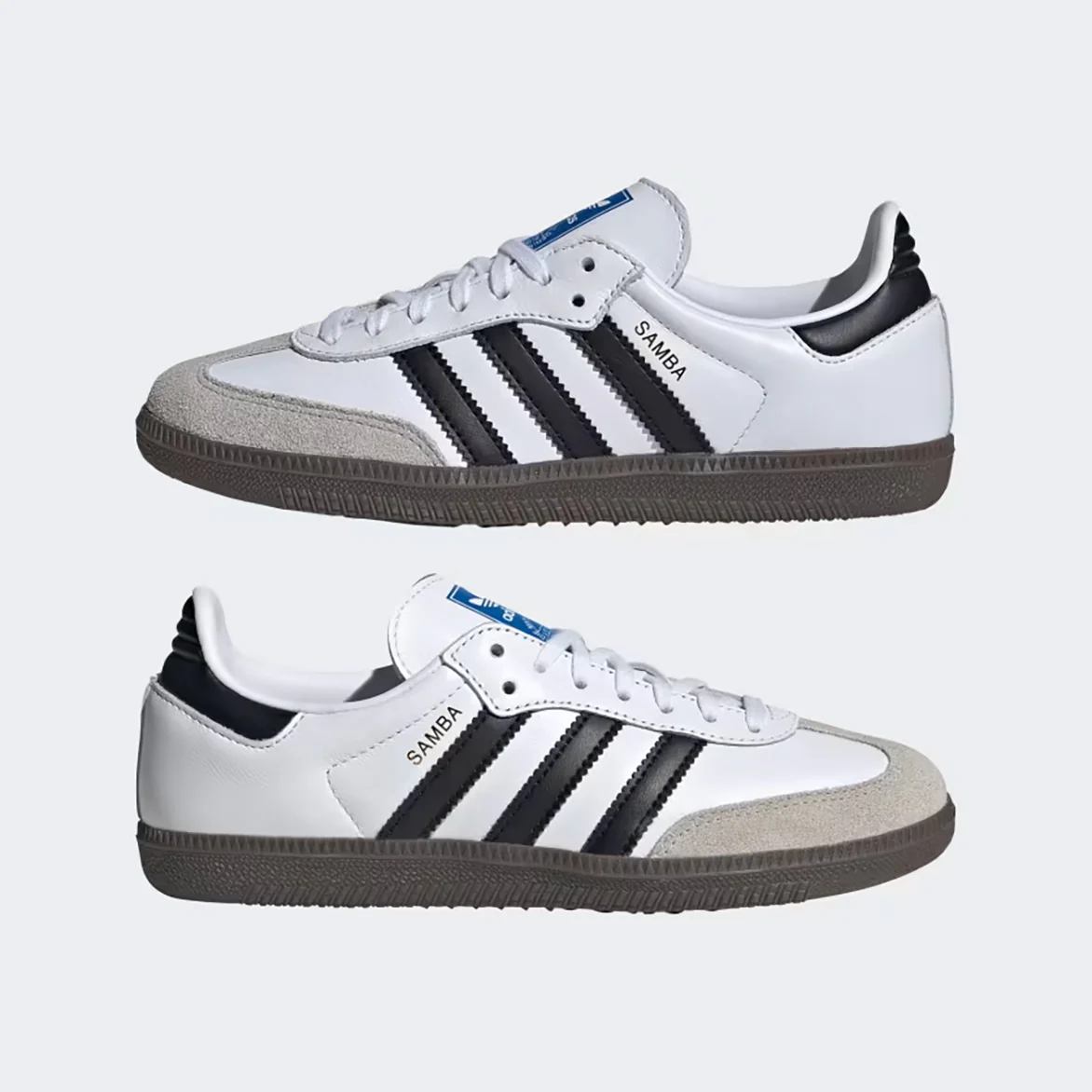SAMBA OG (GS) - RUNNING WHITE / CORE BLACK / GRANITE - Image 5