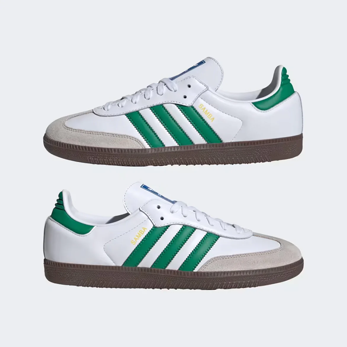 SAMBA OG - CLOUD WHITE / GREEN - Image 5