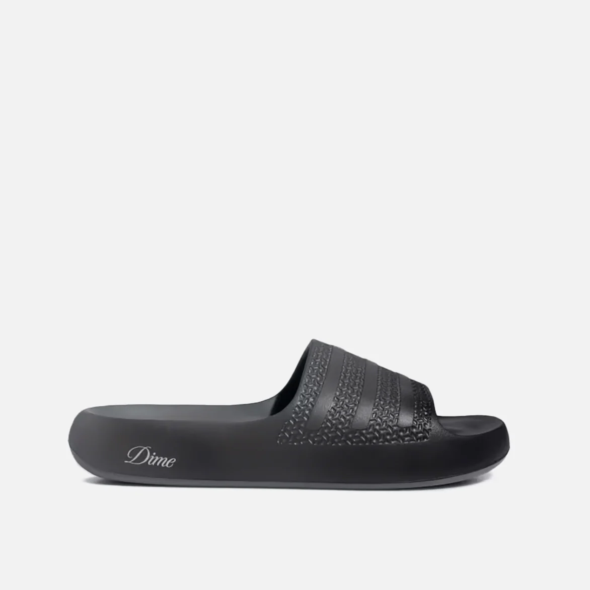 DIME X ADIDAS AYOON SLIDES - CORE BLACK / VISTA GREY