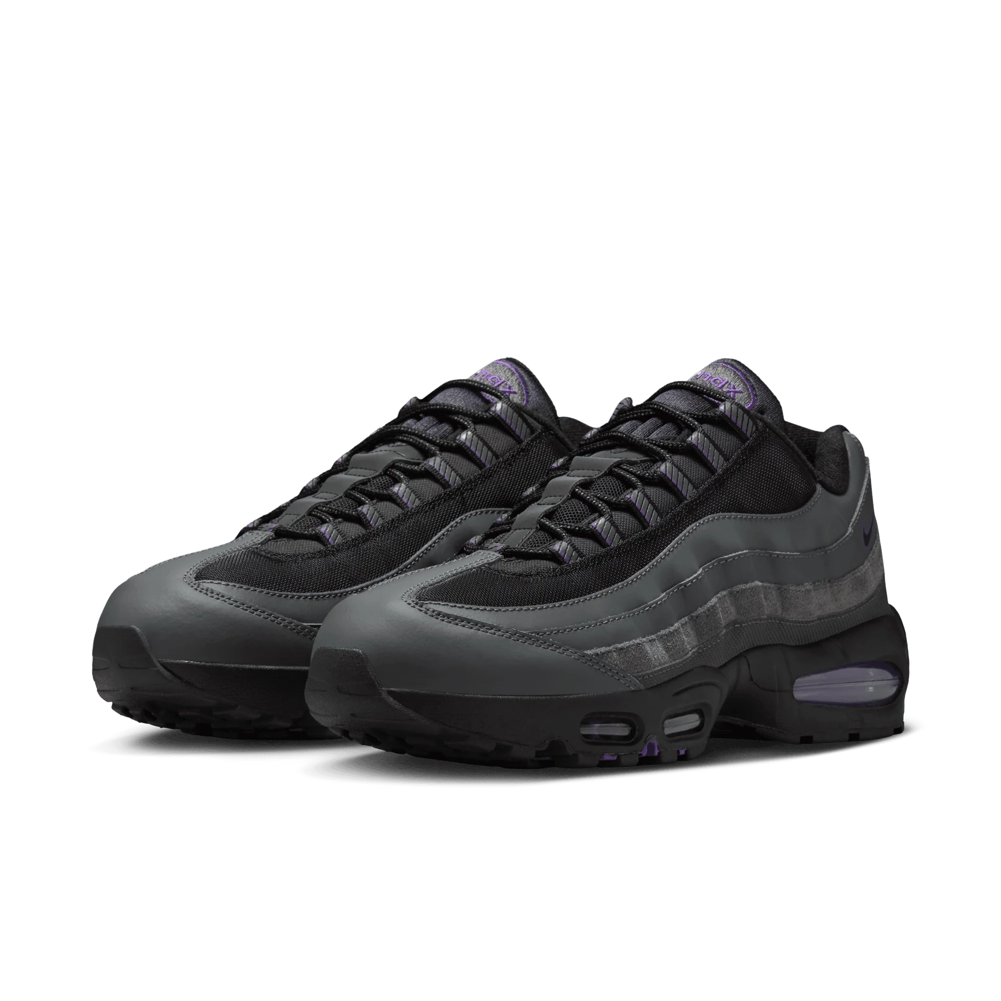 AIR MAX 95 OG - IRON GREY / BLACK / WILD GRAPE - Image 2
