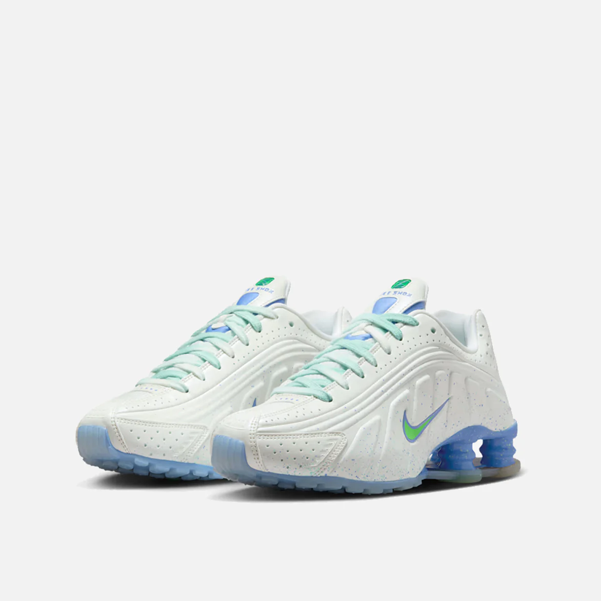 WMNS SHOX R4 - SUMMIT WHITE / ROYAL PULSE - Image 2