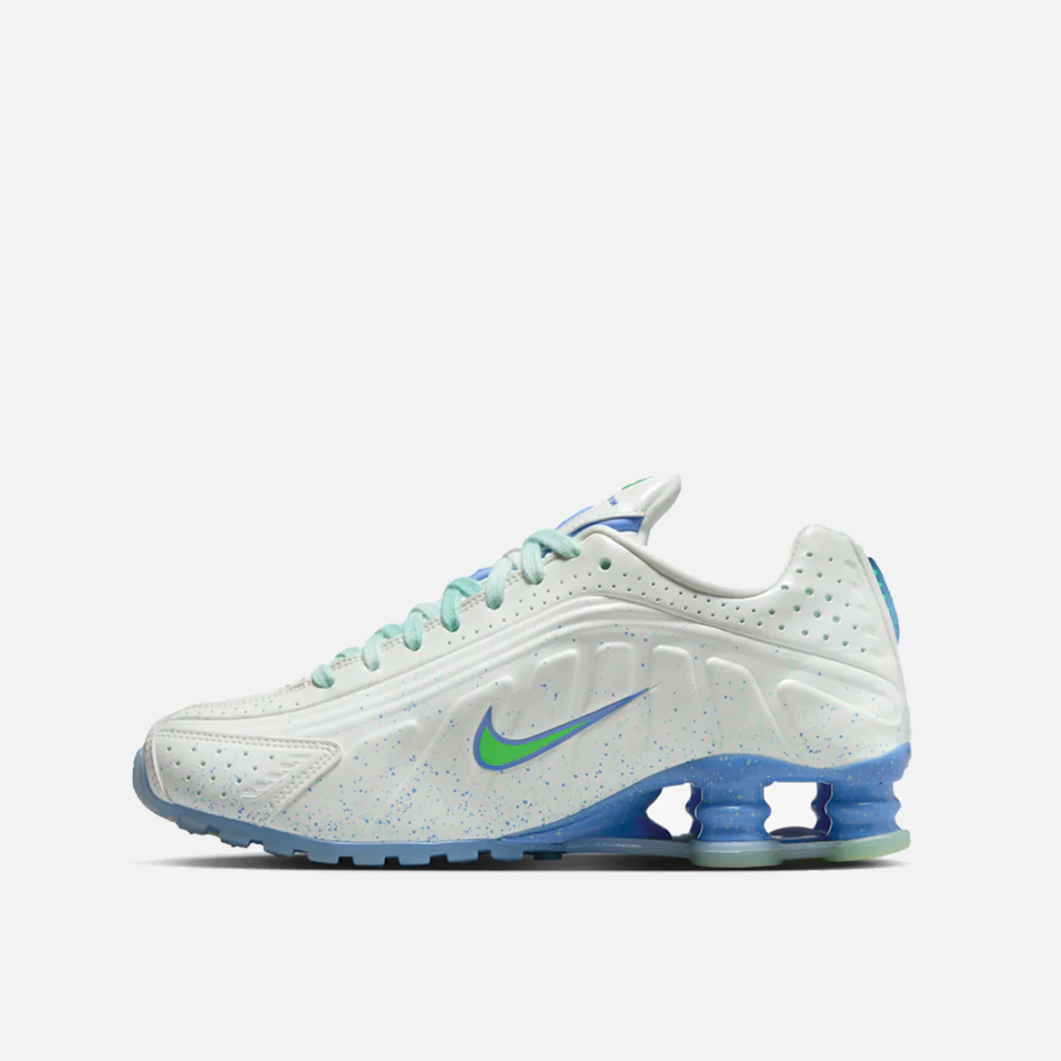 WMNS SHOX R4 - SUMMIT WHITE / ROYAL PULSE - Image 3