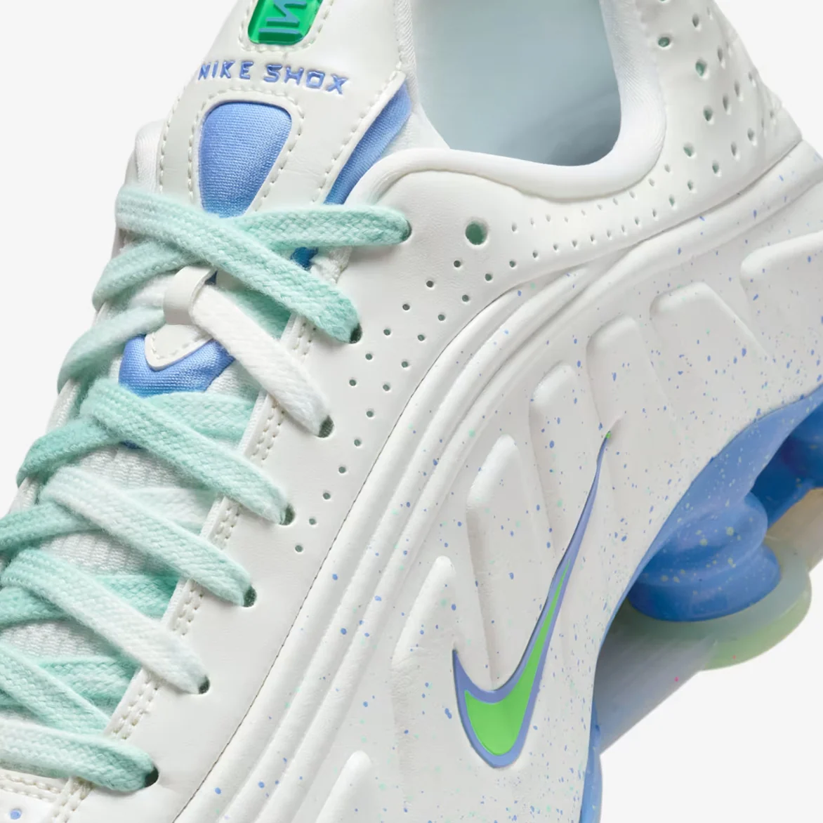 WMNS SHOX R4 - SUMMIT WHITE / ROYAL PULSE - Image 7