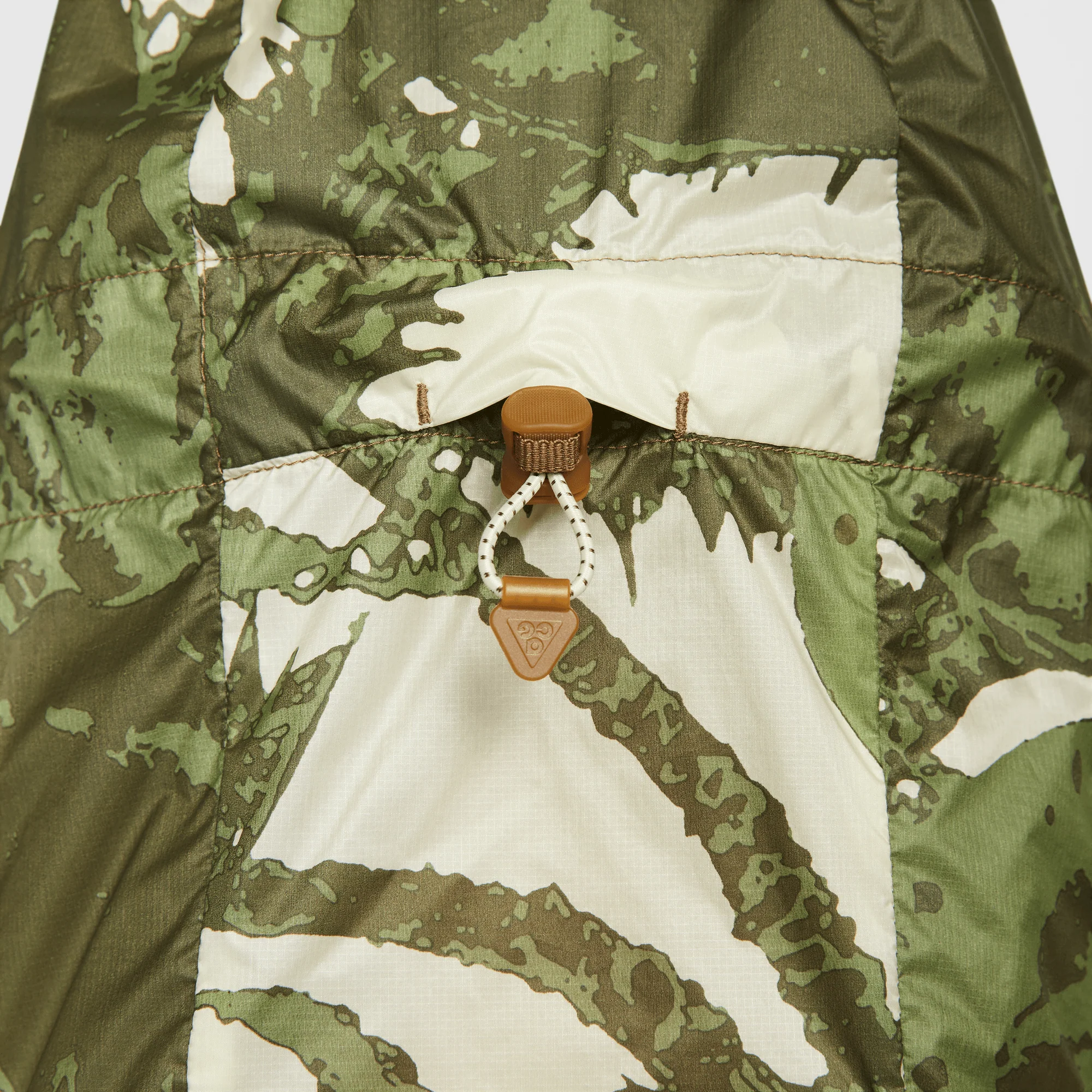ACG "CINDER CONE" WINDPROOF JACKET - LIGHT KHAKI / MOSSWOOD BROWN - Image 7