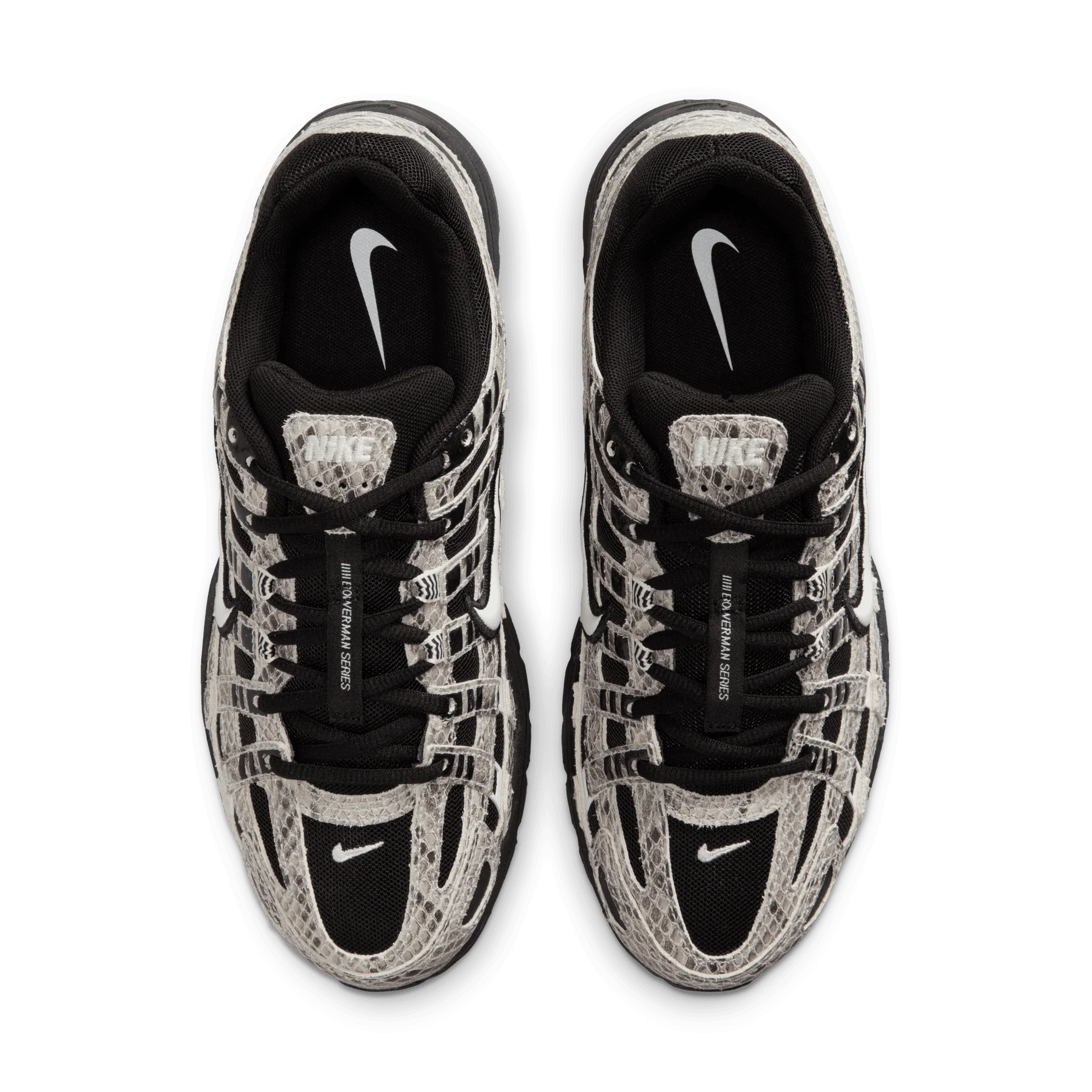 WMNS P-6000 SE "SNAKESKIN" - SUMMIT WHITE / BLACK - Image 5