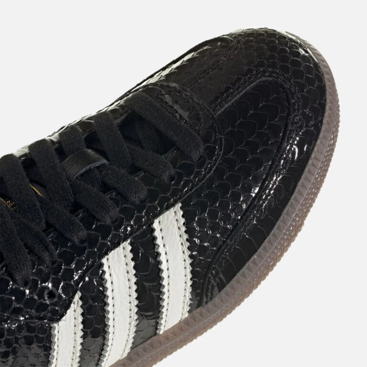 WMNS SAMBA OG "PATENT SNAKESKIN" - BLACK - Image 5