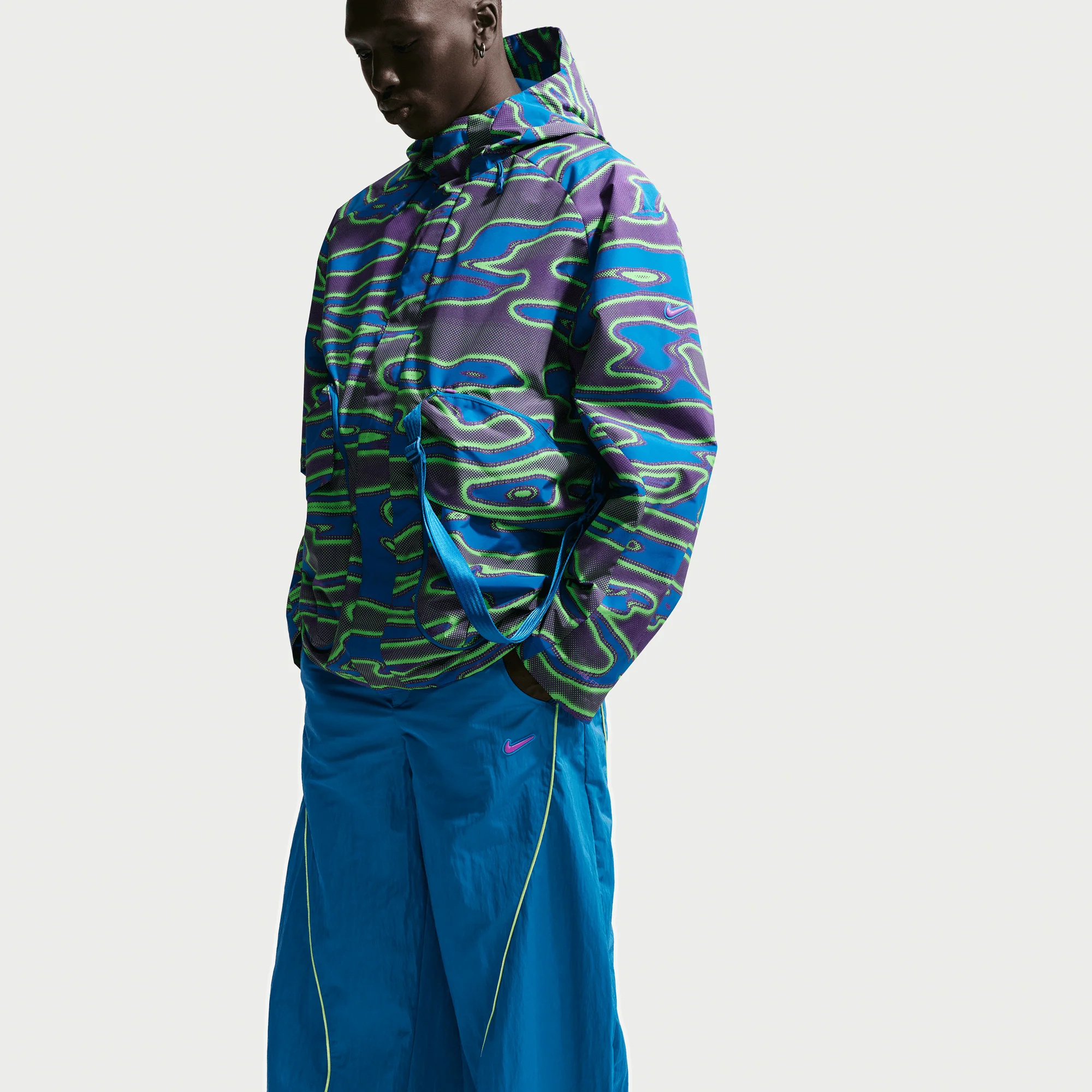 PROJECT F.R.O.G TOBI OVERSIZE TRACK PANT - BRILLIANT BLUE - Image 10