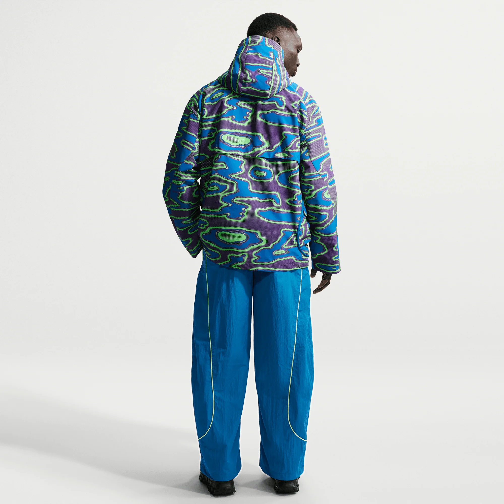 PROJECT F.R.O.G TOBI OVERSIZE TRACK PANT - BRILLIANT BLUE - Image 2