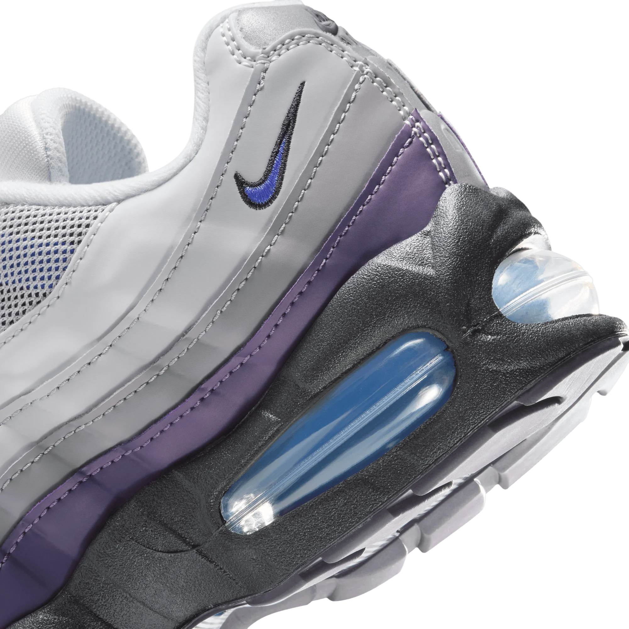 AIR MAX 95 BB LTR (GS) - PHOTON DUST / SAPPHIRE - Image 8