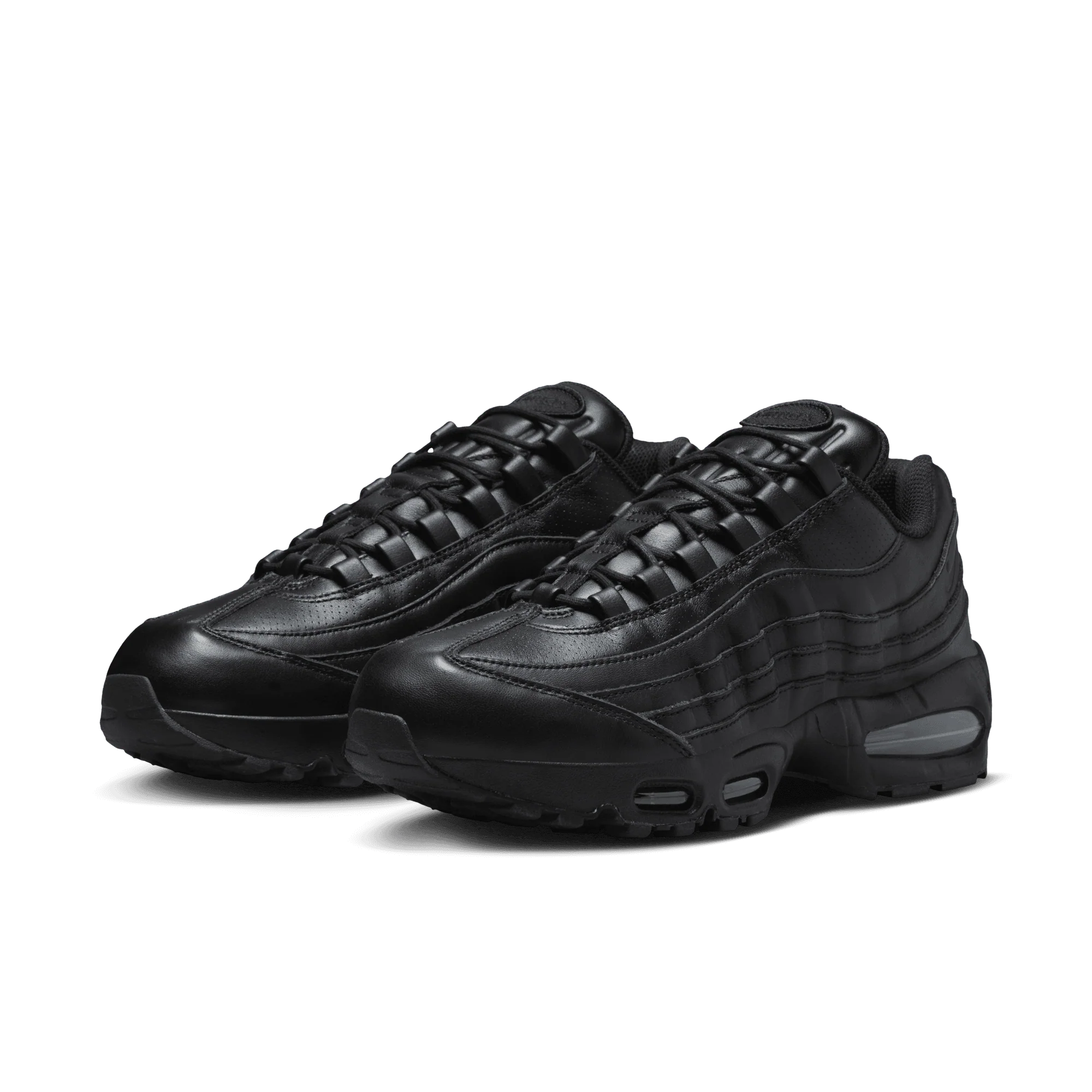 AIR MAX 95 BIG BUBBLE QS "BLACK LEATHER" - Image 2