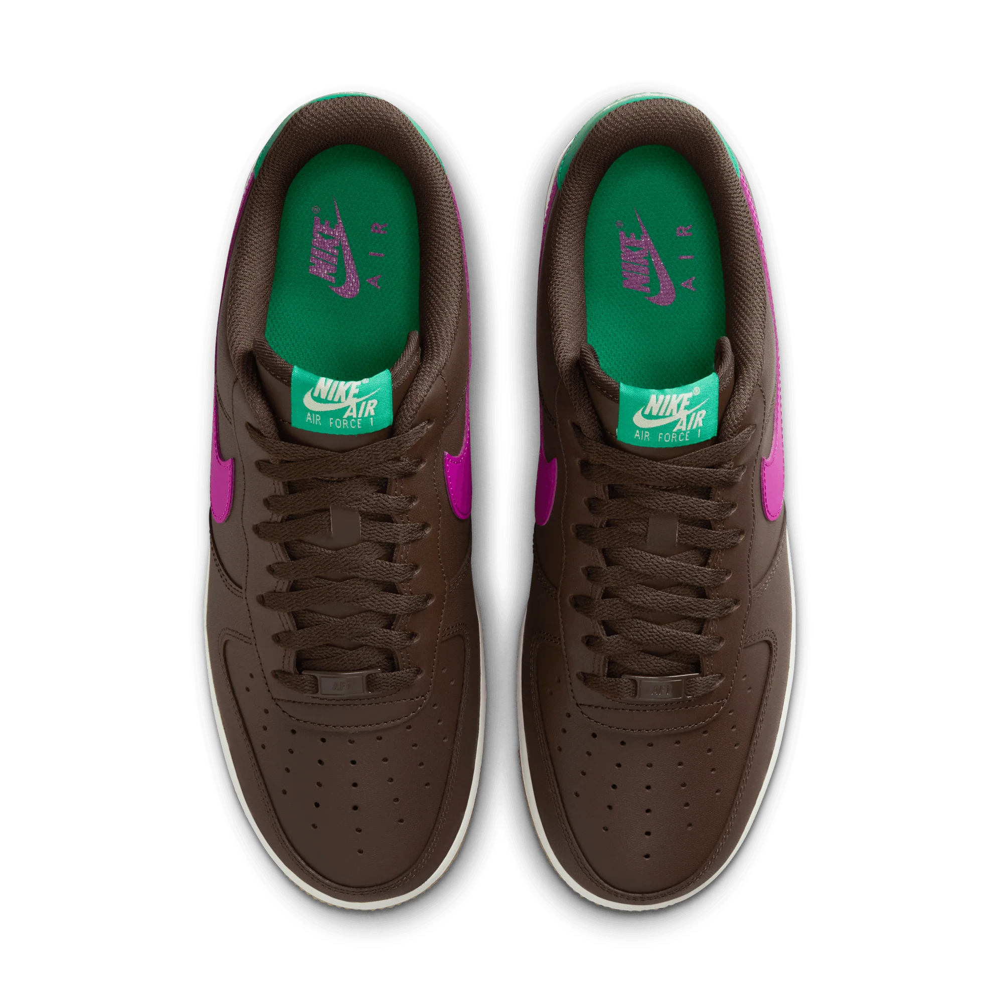 AIR FORCE 1 `07 - baroque brown / vivid purple - Image 5